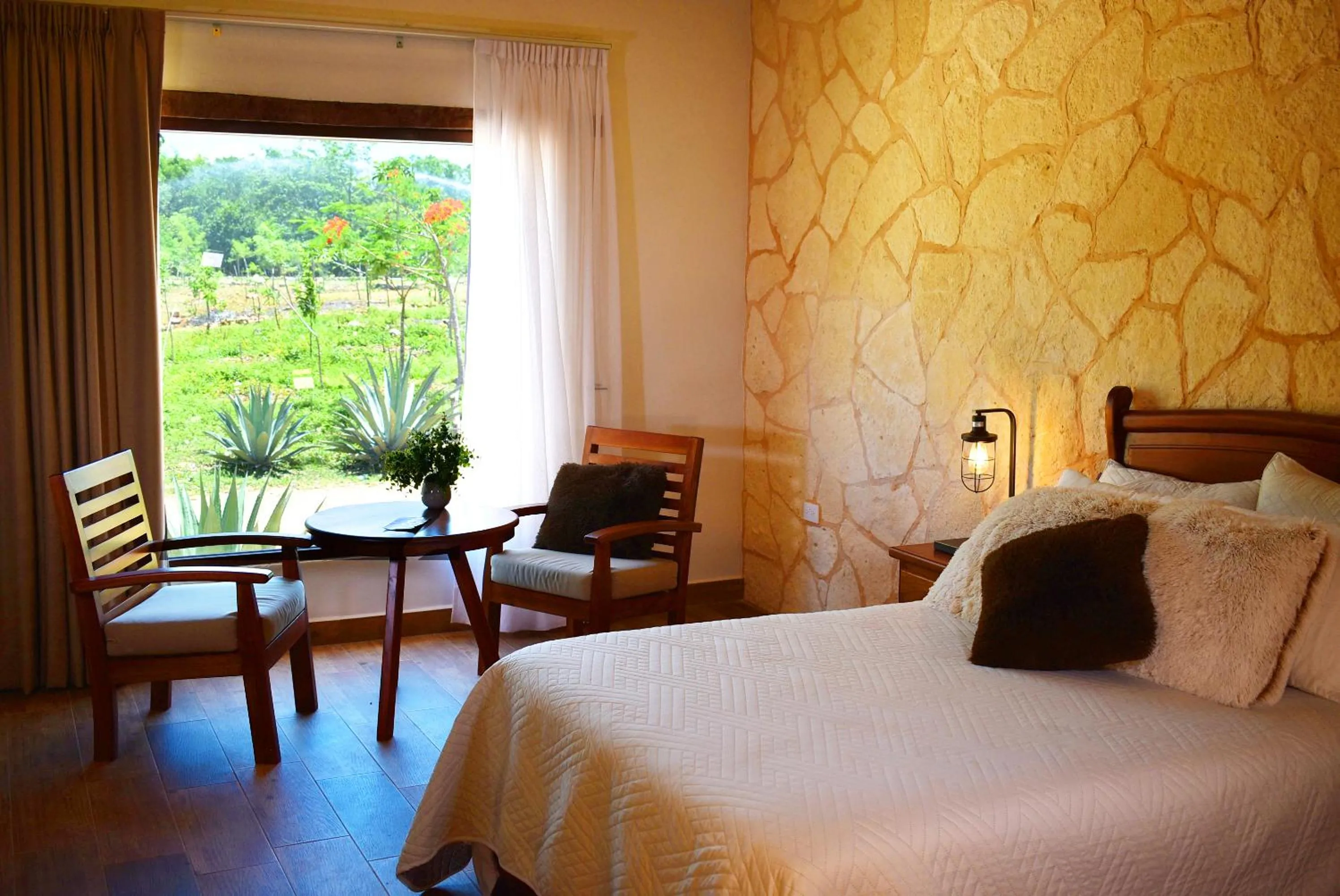 Bed in Villas Vallazoo