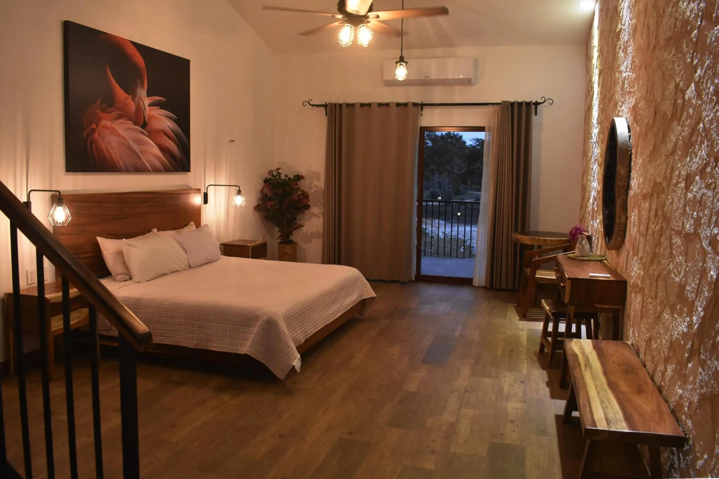 Bed in Villas Vallazoo