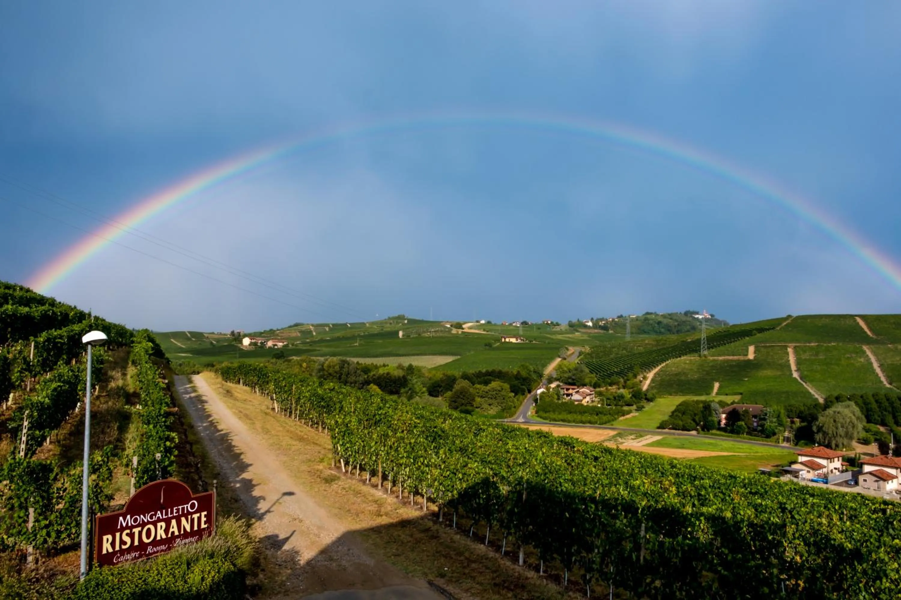 Bird's eye view in Mongalletto