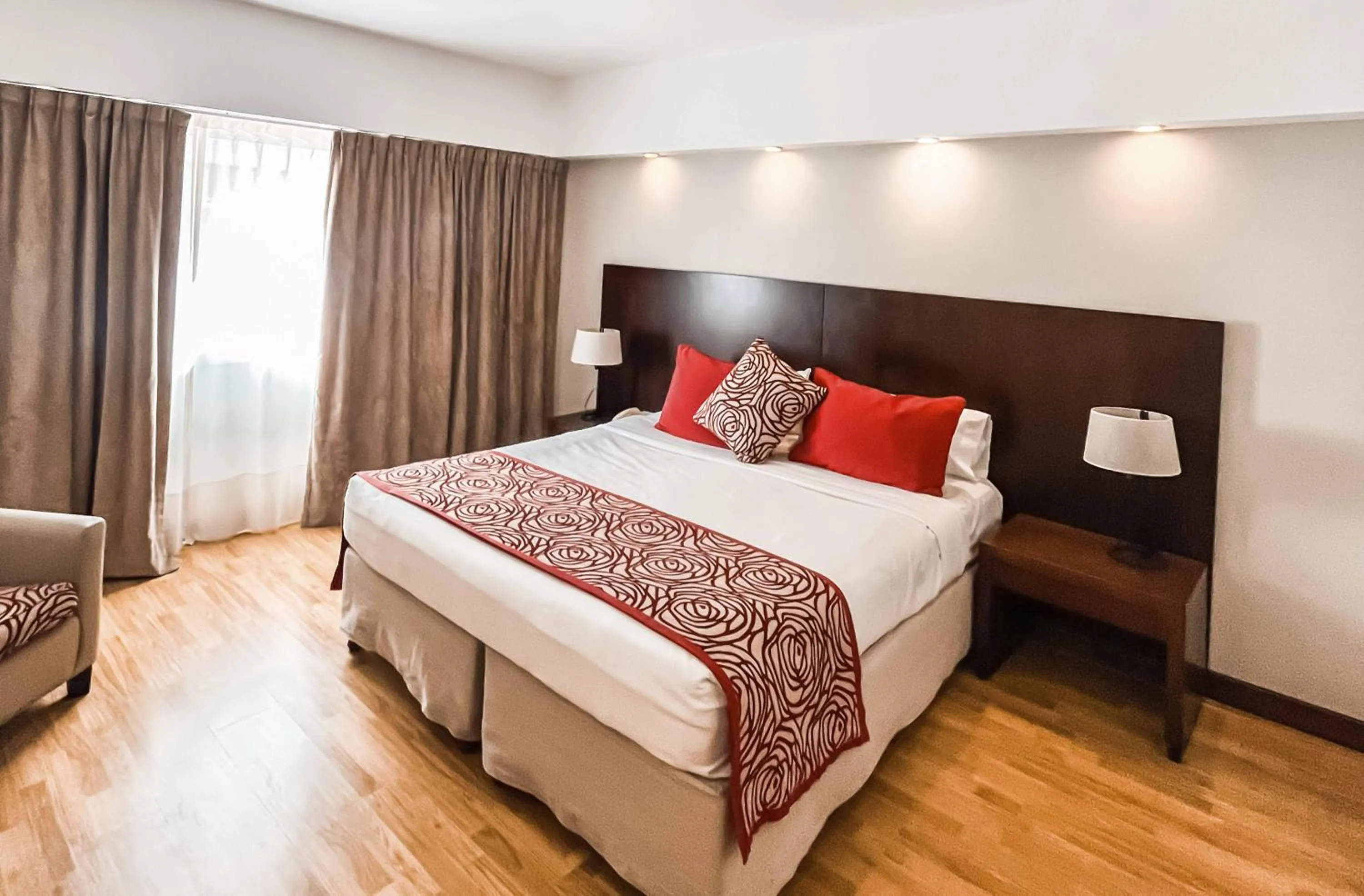 Bed in Cyan Hotel de Las Americas