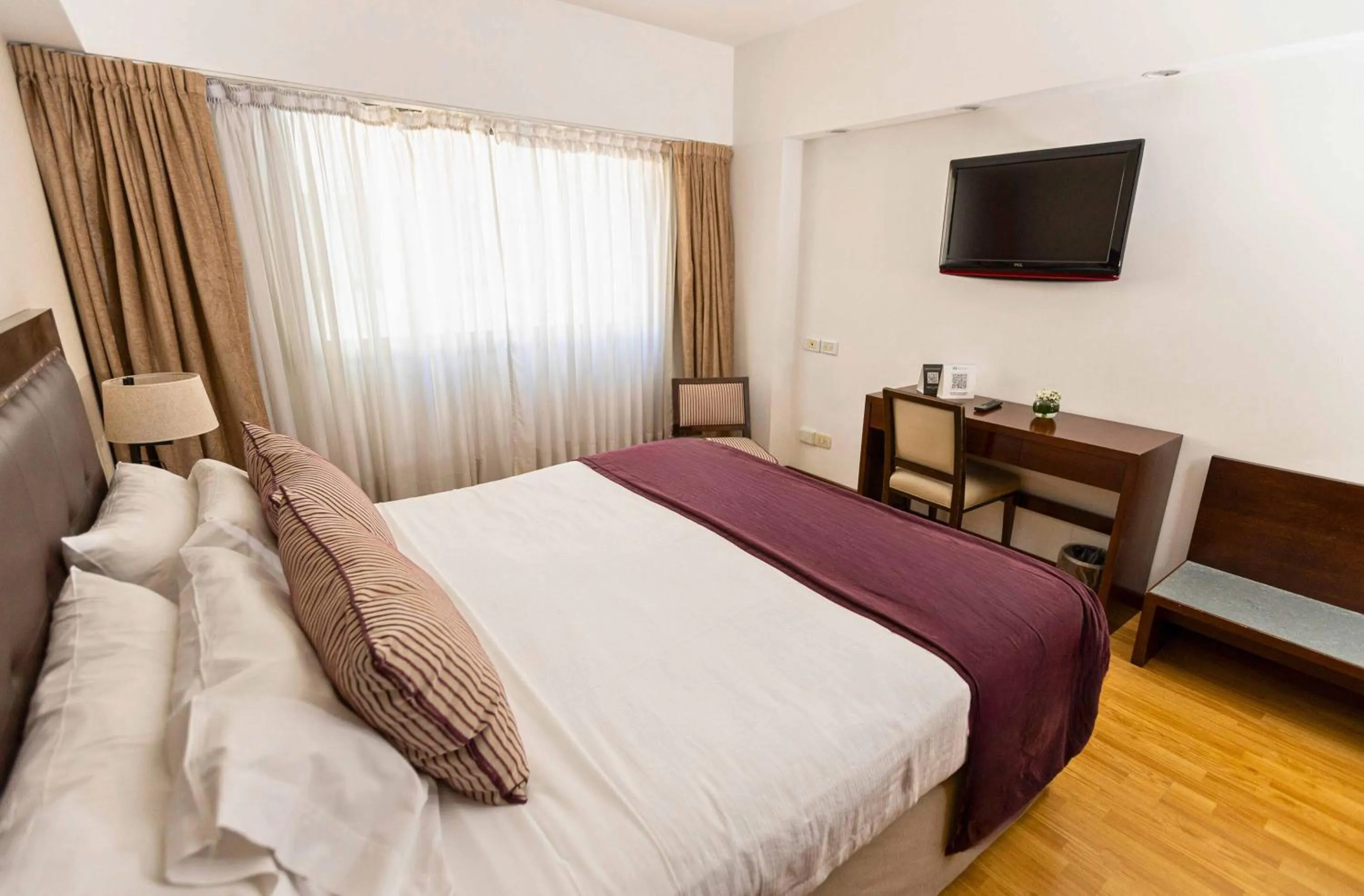 Bed in Cyan Hotel de Las Americas