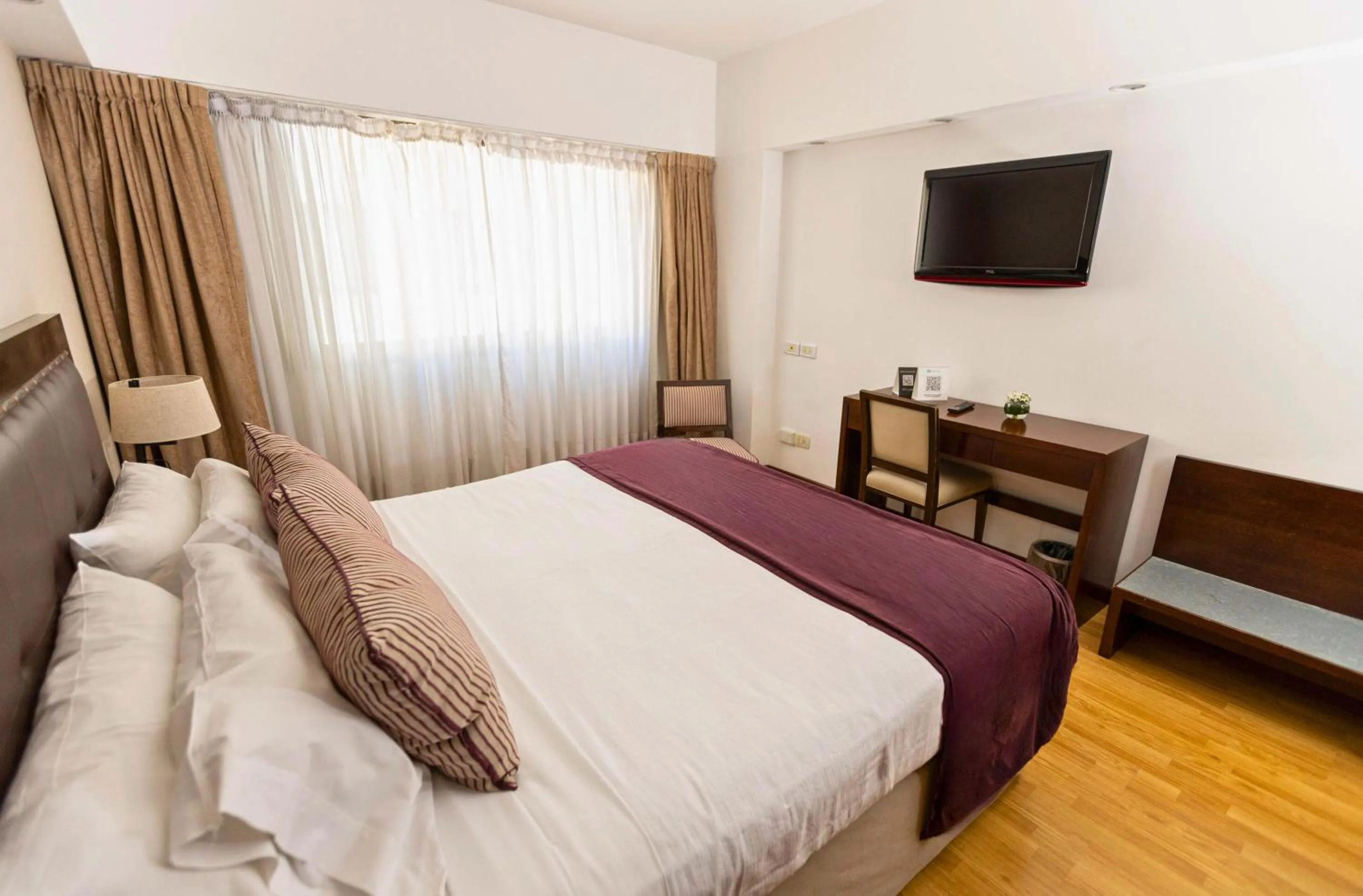 Bed in Cyan Hotel de Las Americas