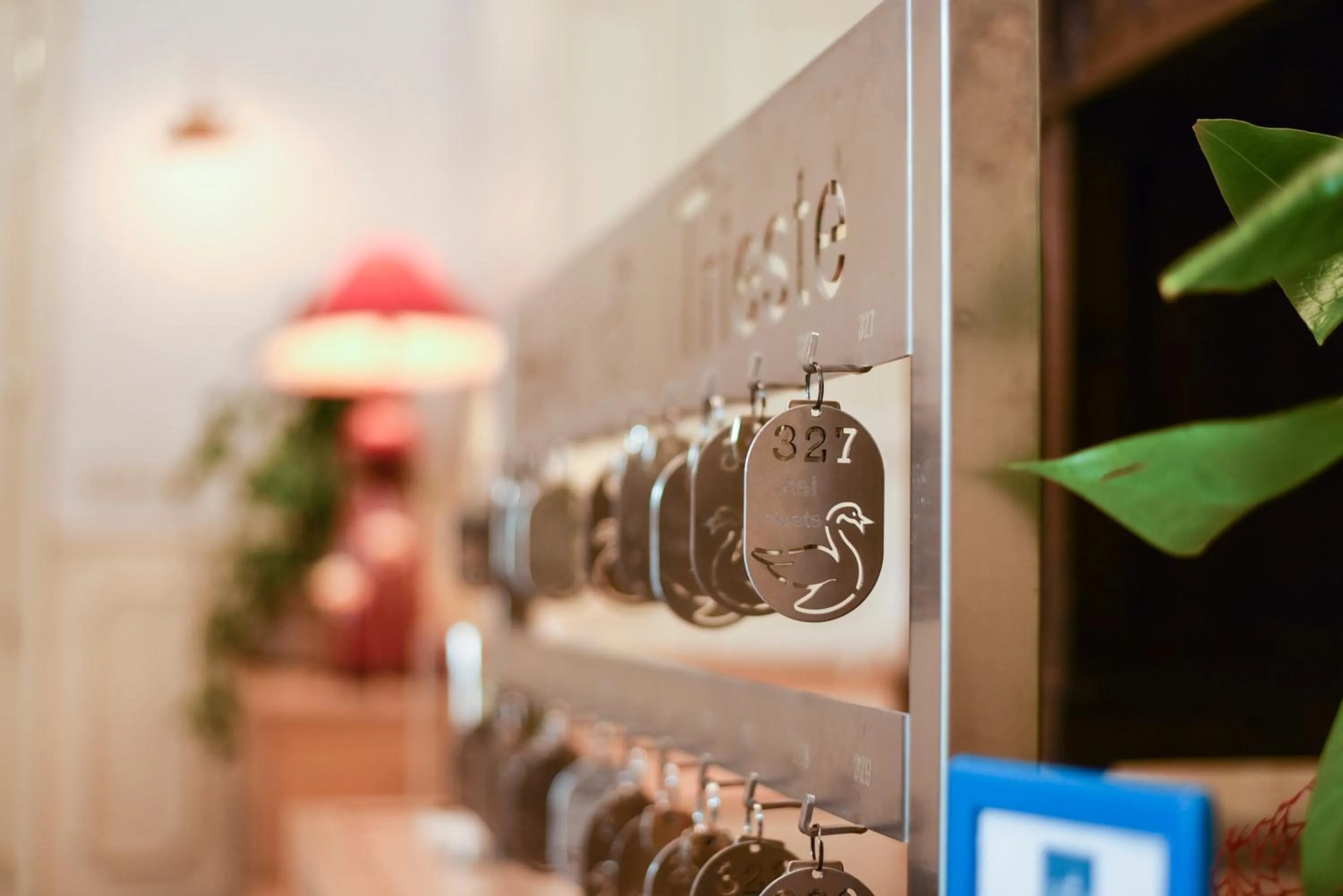 Lobby or reception in Hotel Trieste