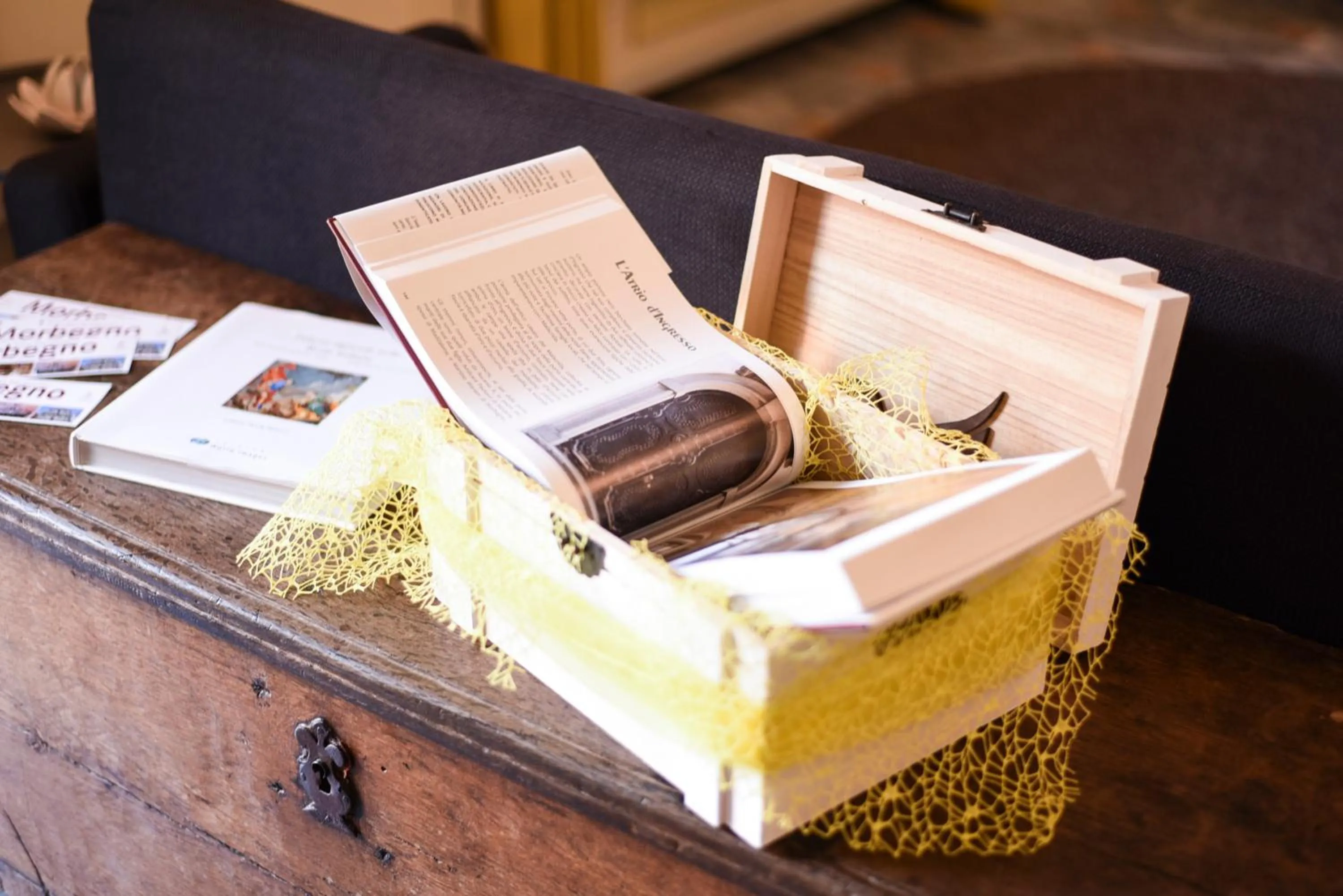 Lobby or reception in Hotel Trieste