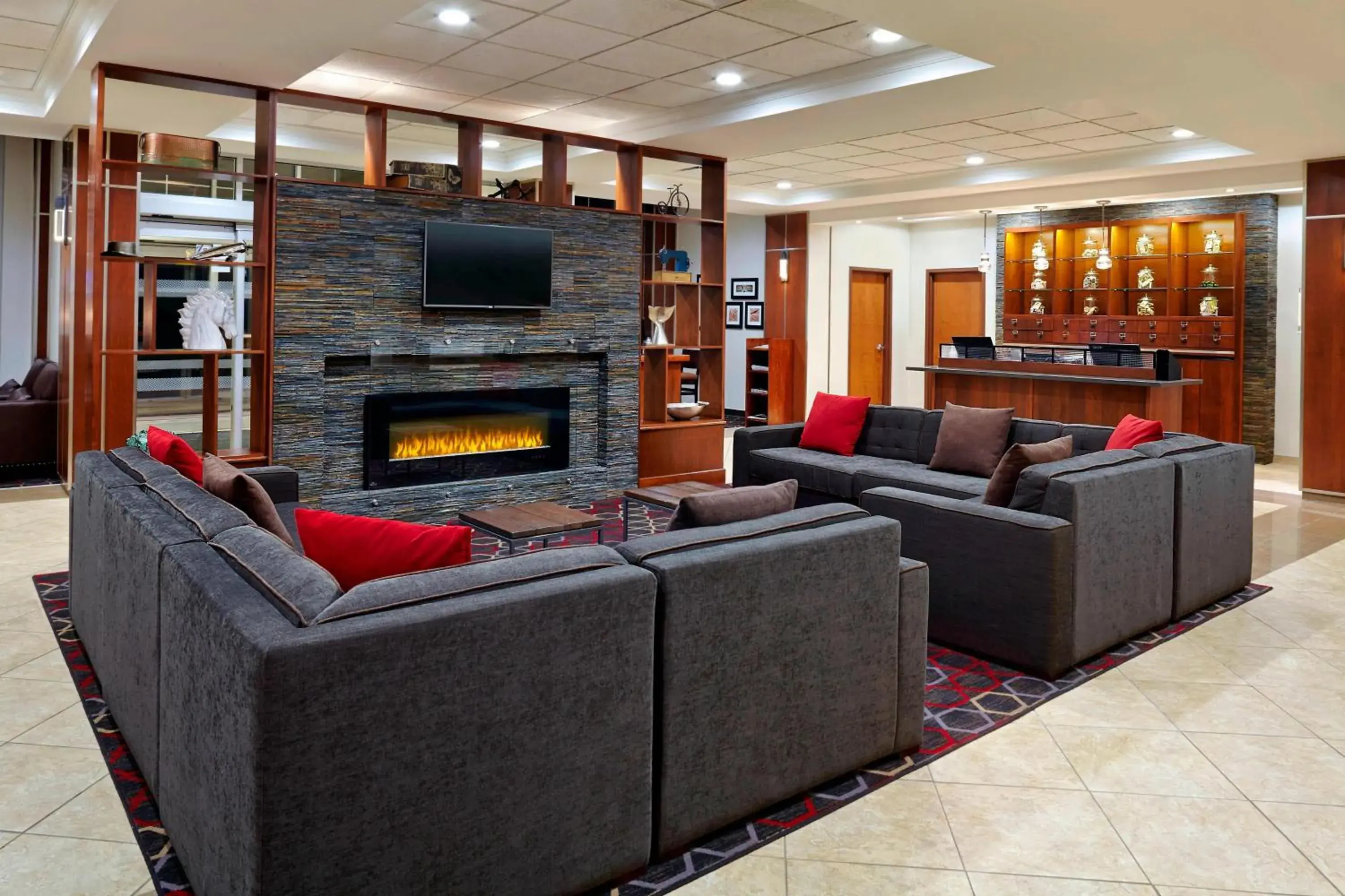 Lobby or reception in Four Points by Sheraton Moncton Lobby or reception in Four Points by Sheraton Moncton