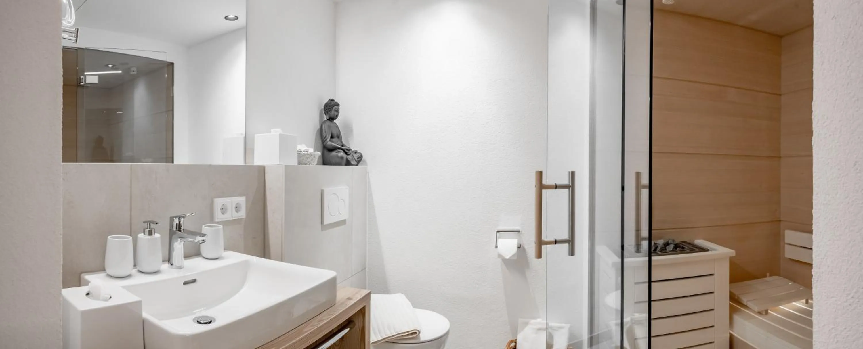 Bathroom in Bühlhof Appartements