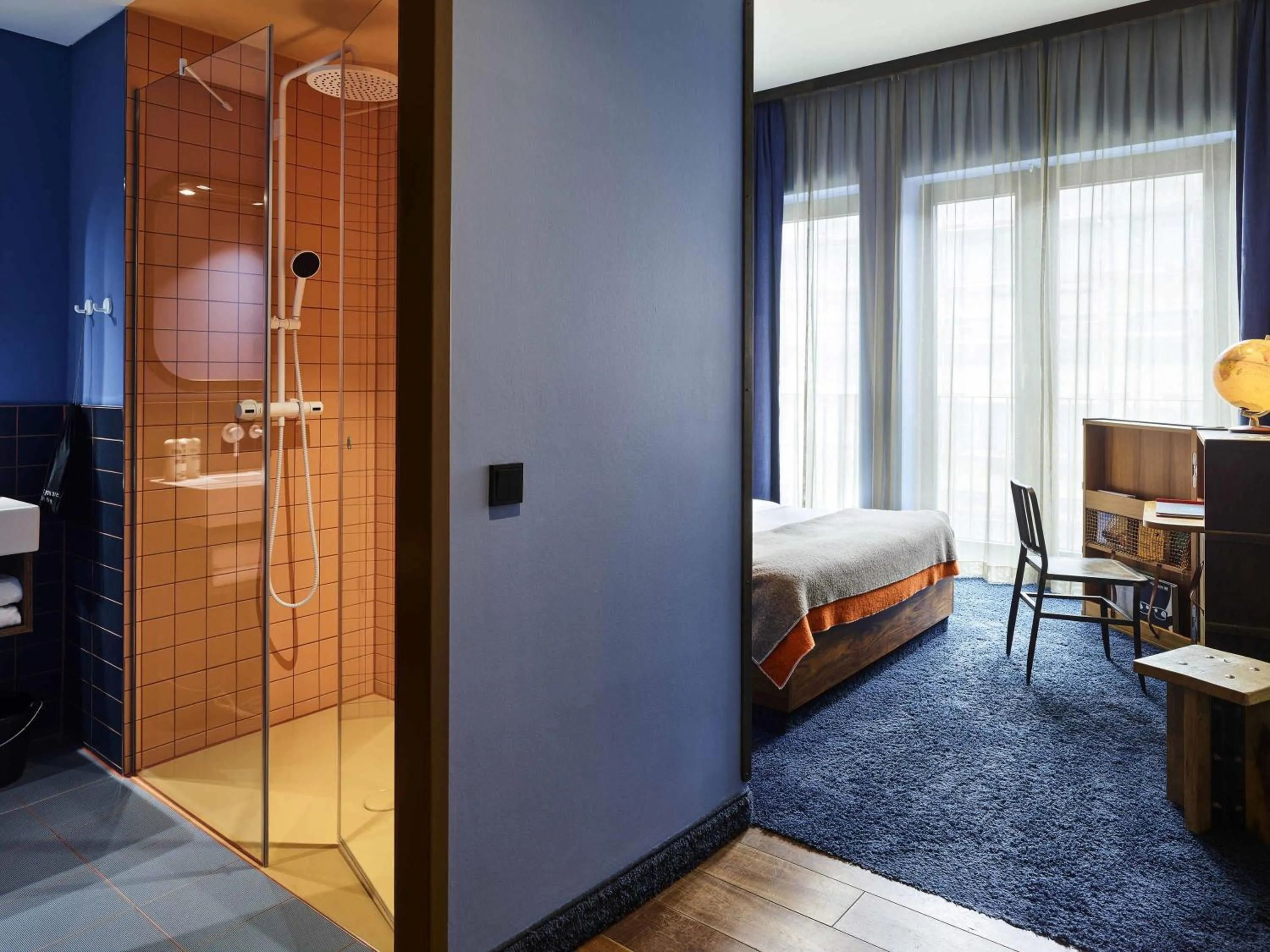 Bedroom, Bed in 25hours Hotel Hamburg HafenCity