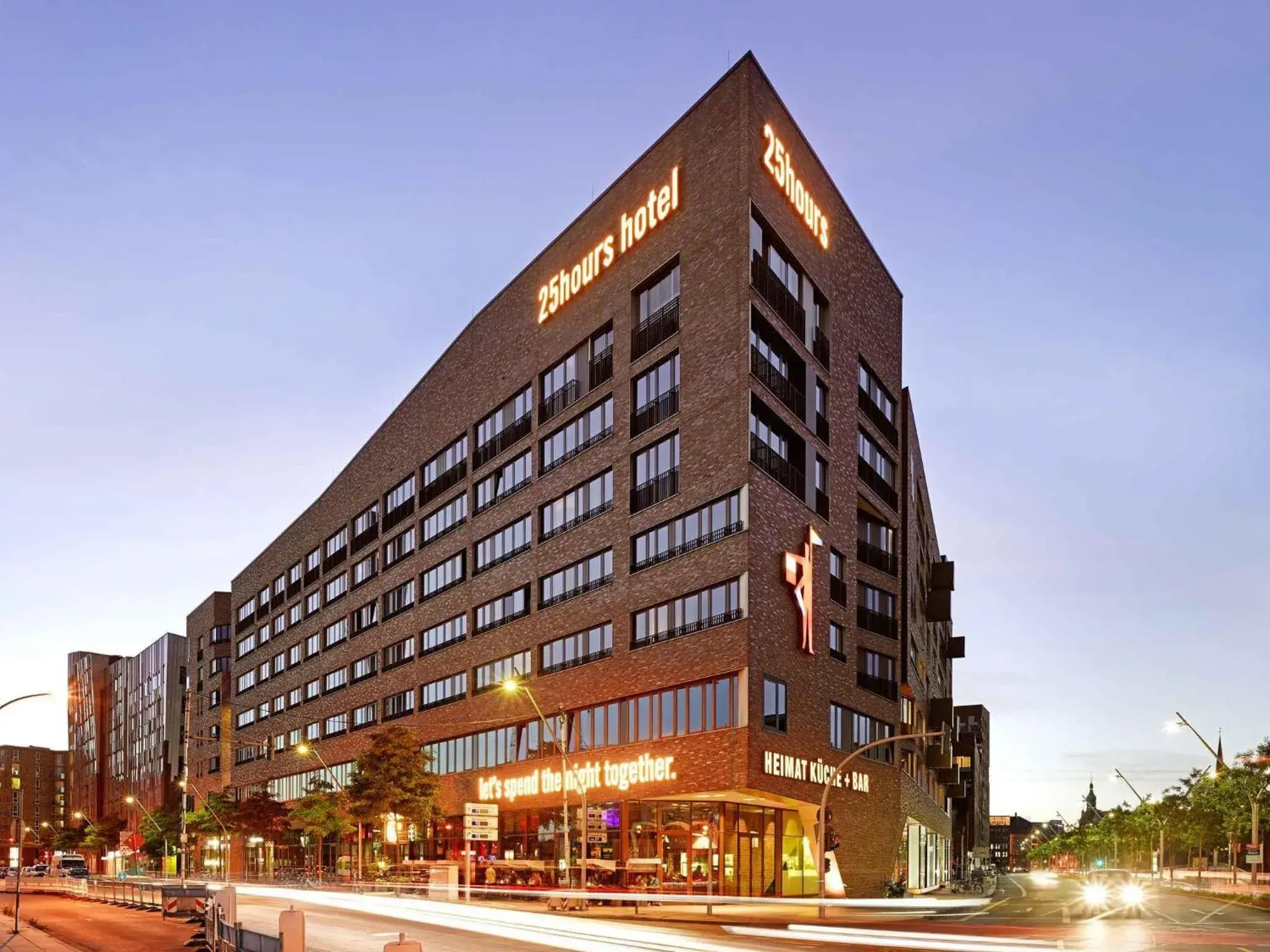 Property building in 25hours Hotel Hamburg HafenCity Property building in 25hours Hotel Hamburg HafenCity