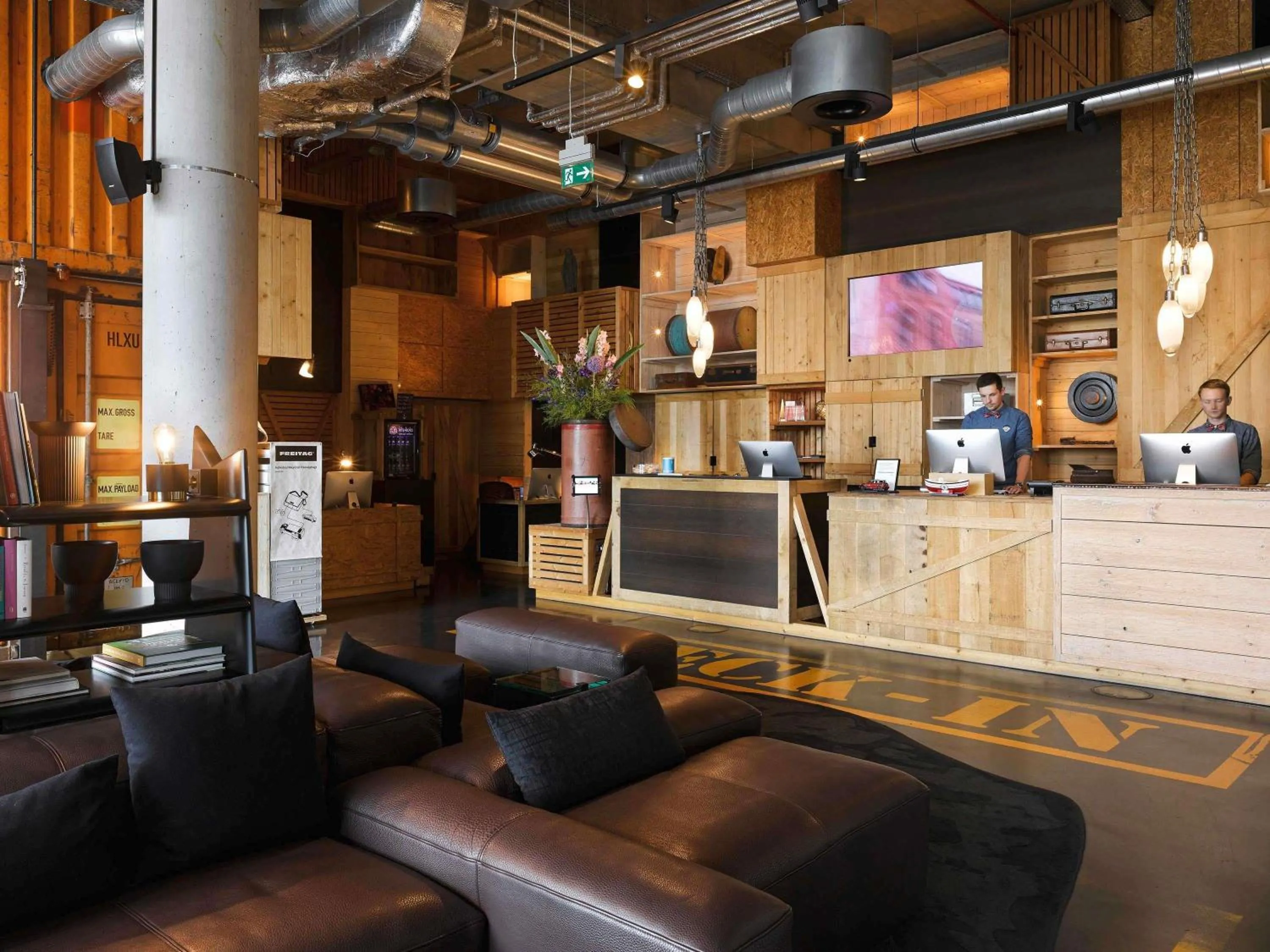 Property building in 25hours Hotel Hamburg HafenCity