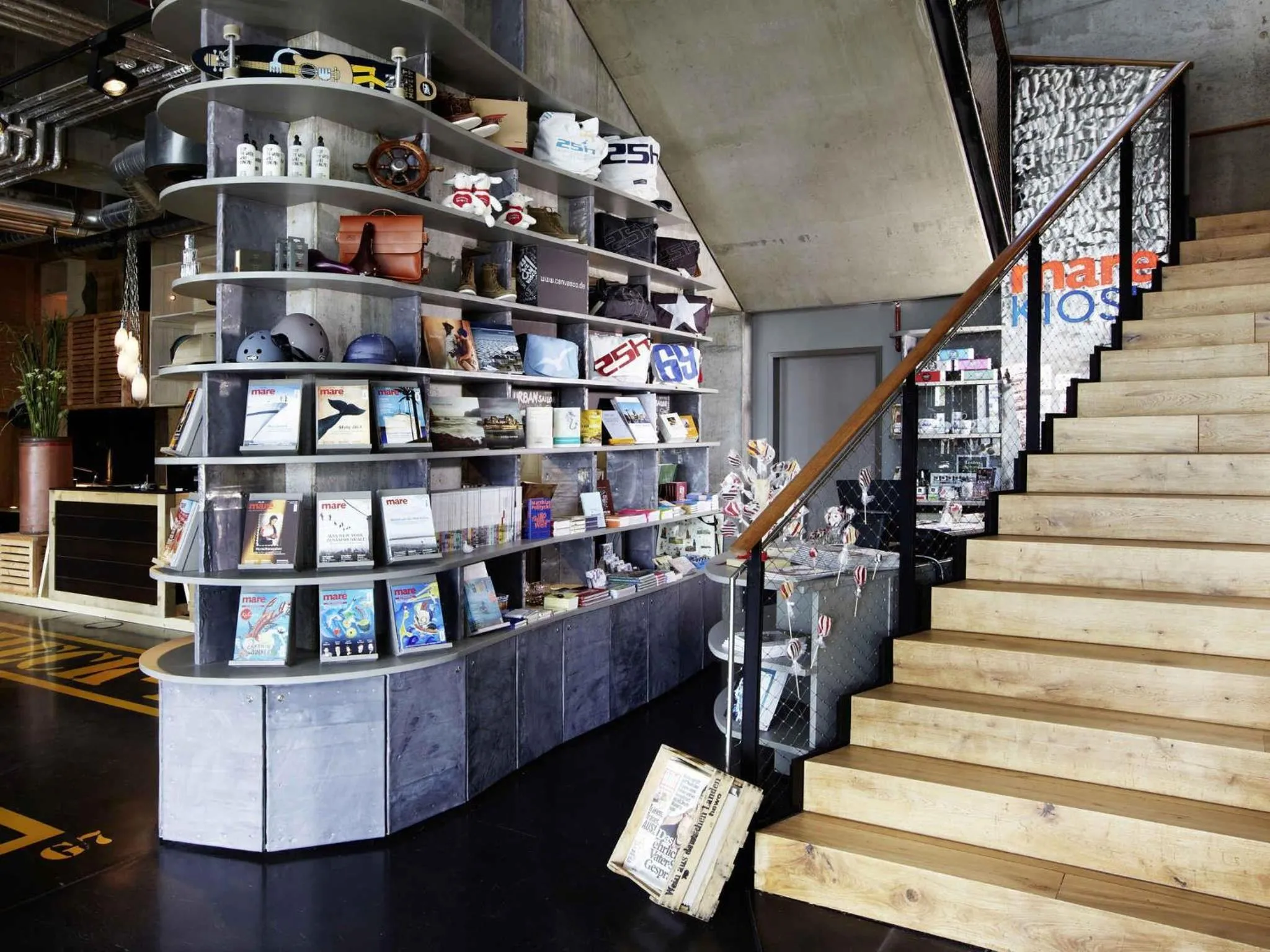 Property building in 25hours Hotel Hamburg HafenCity