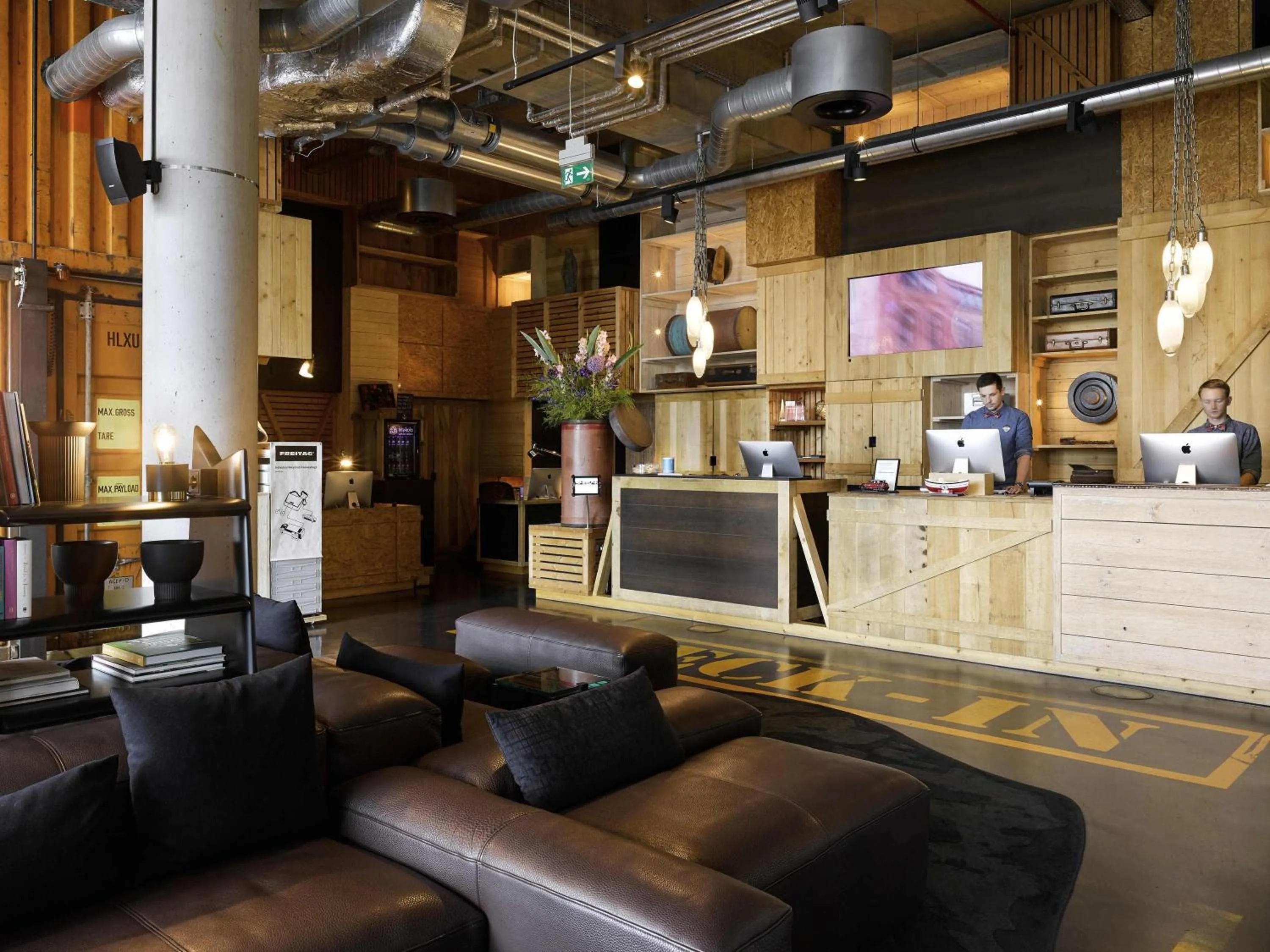 Property building in 25hours Hotel Hamburg HafenCity