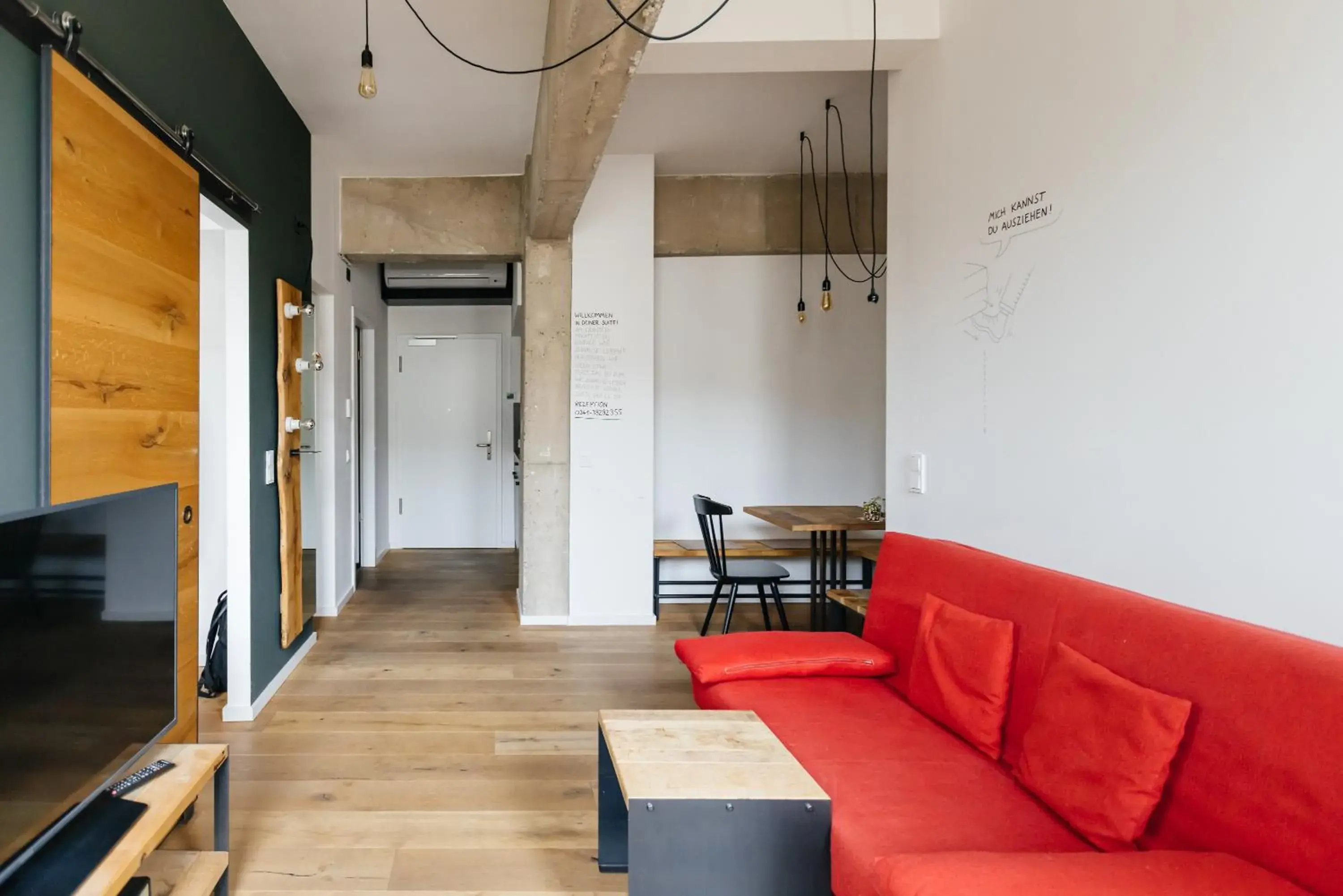 Living room in Staycity Aparthotels Leipzig City Centre Living room in Staycity Aparthotels Leipzig City Centre