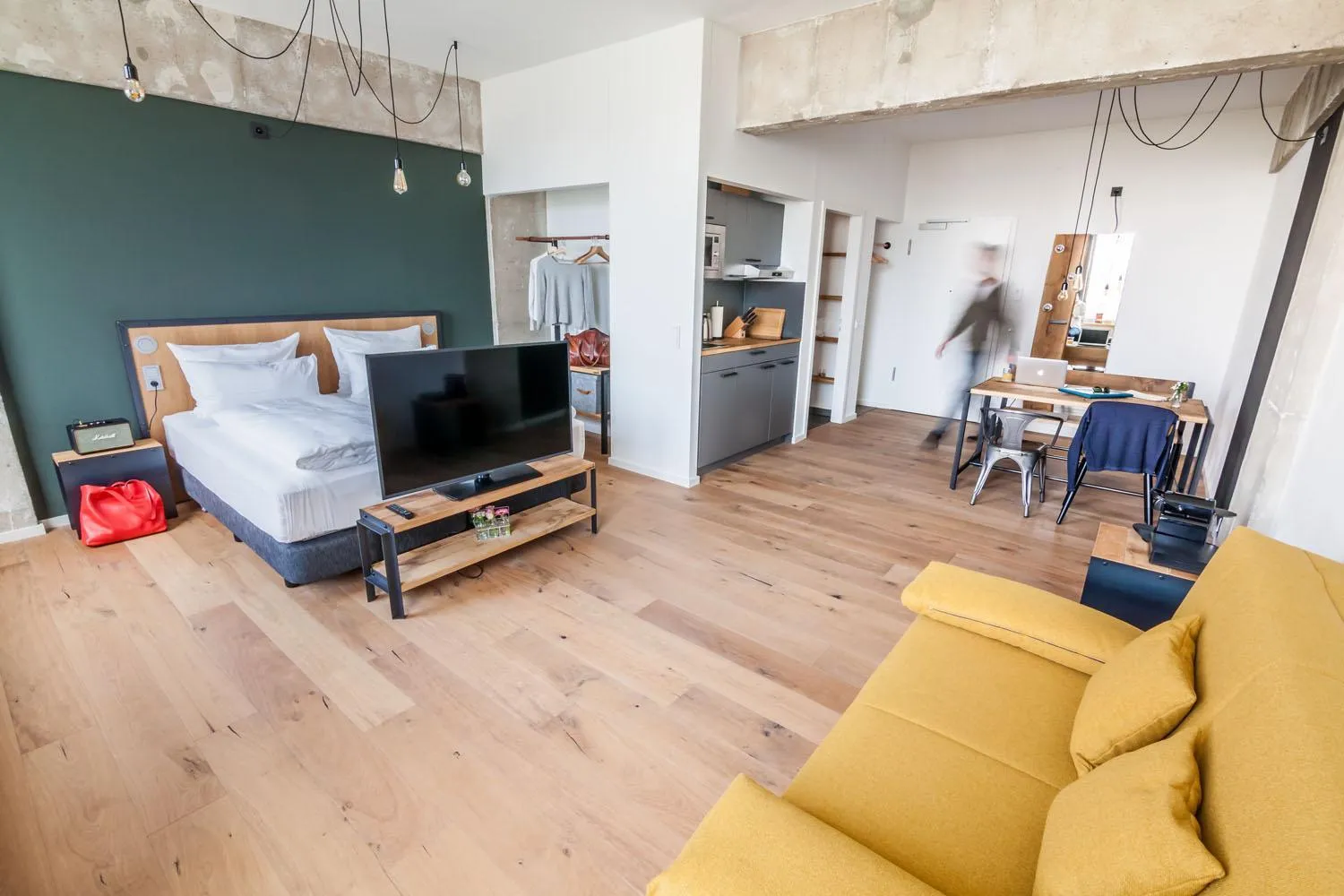 Photo of the whole room in Staycity Aparthotels Leipzig City Centre