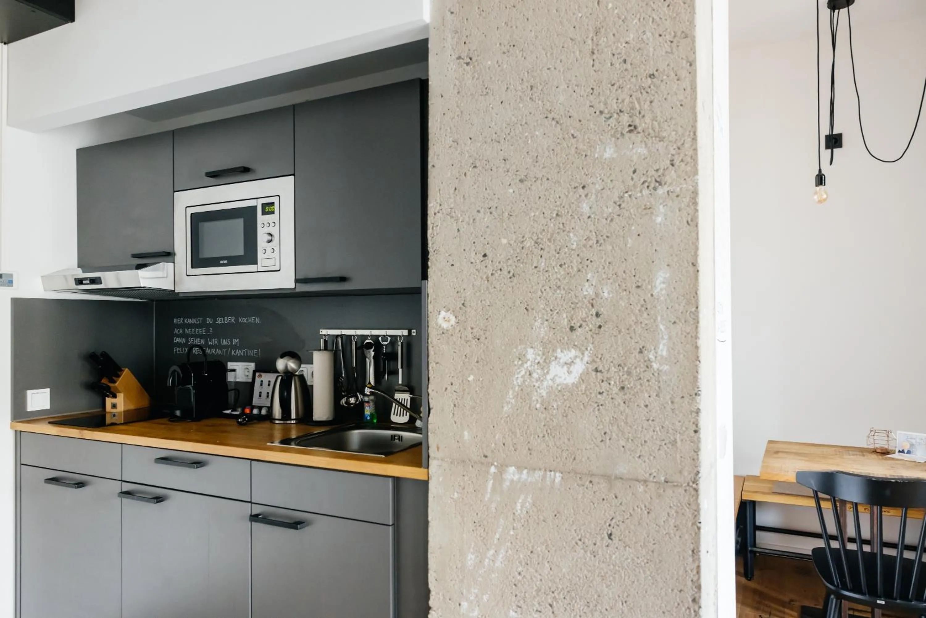 Kitchen or kitchenette in Staycity Aparthotels Leipzig City Centre