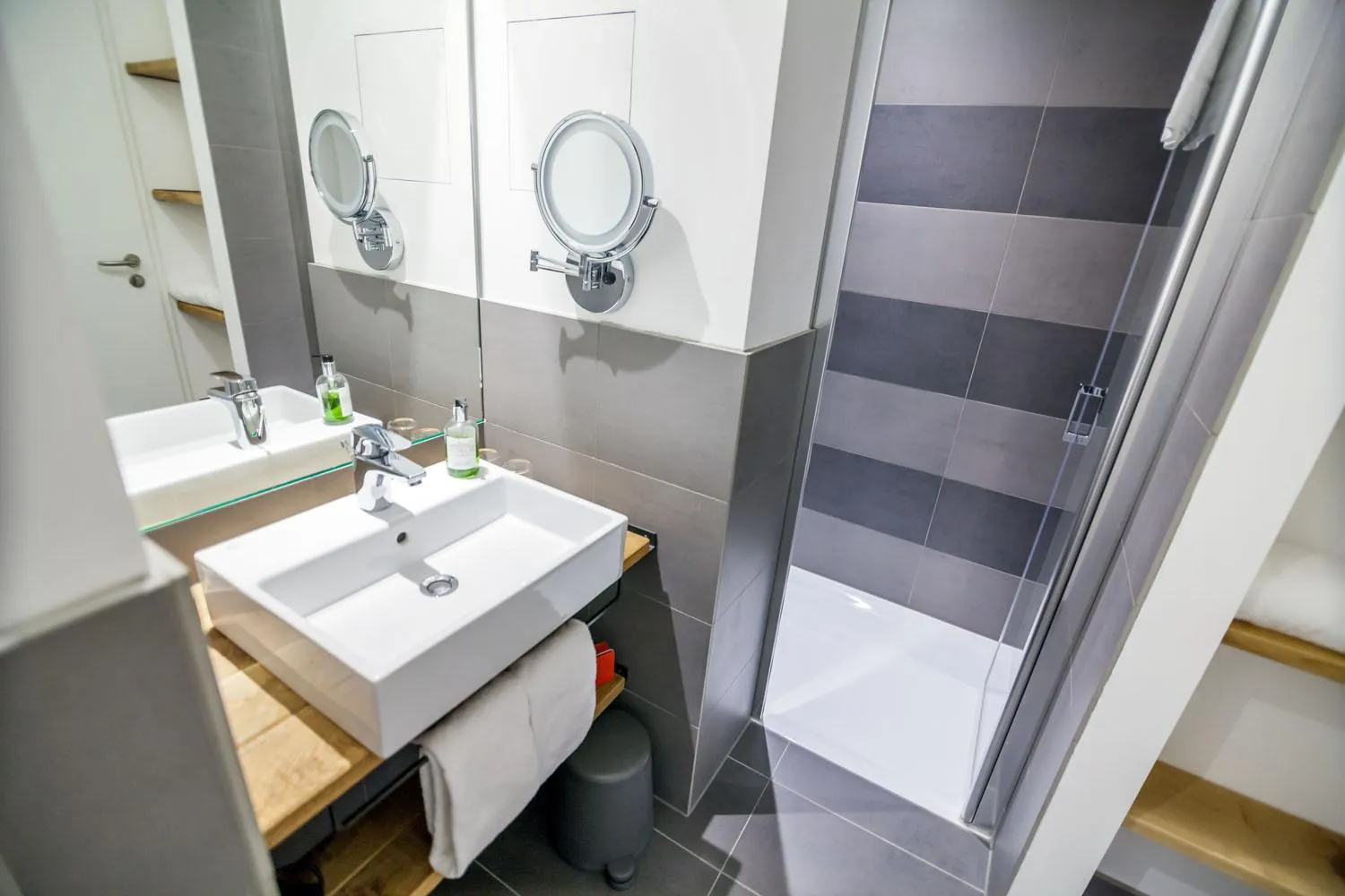 Bathroom in Staycity Aparthotels Leipzig City Centre