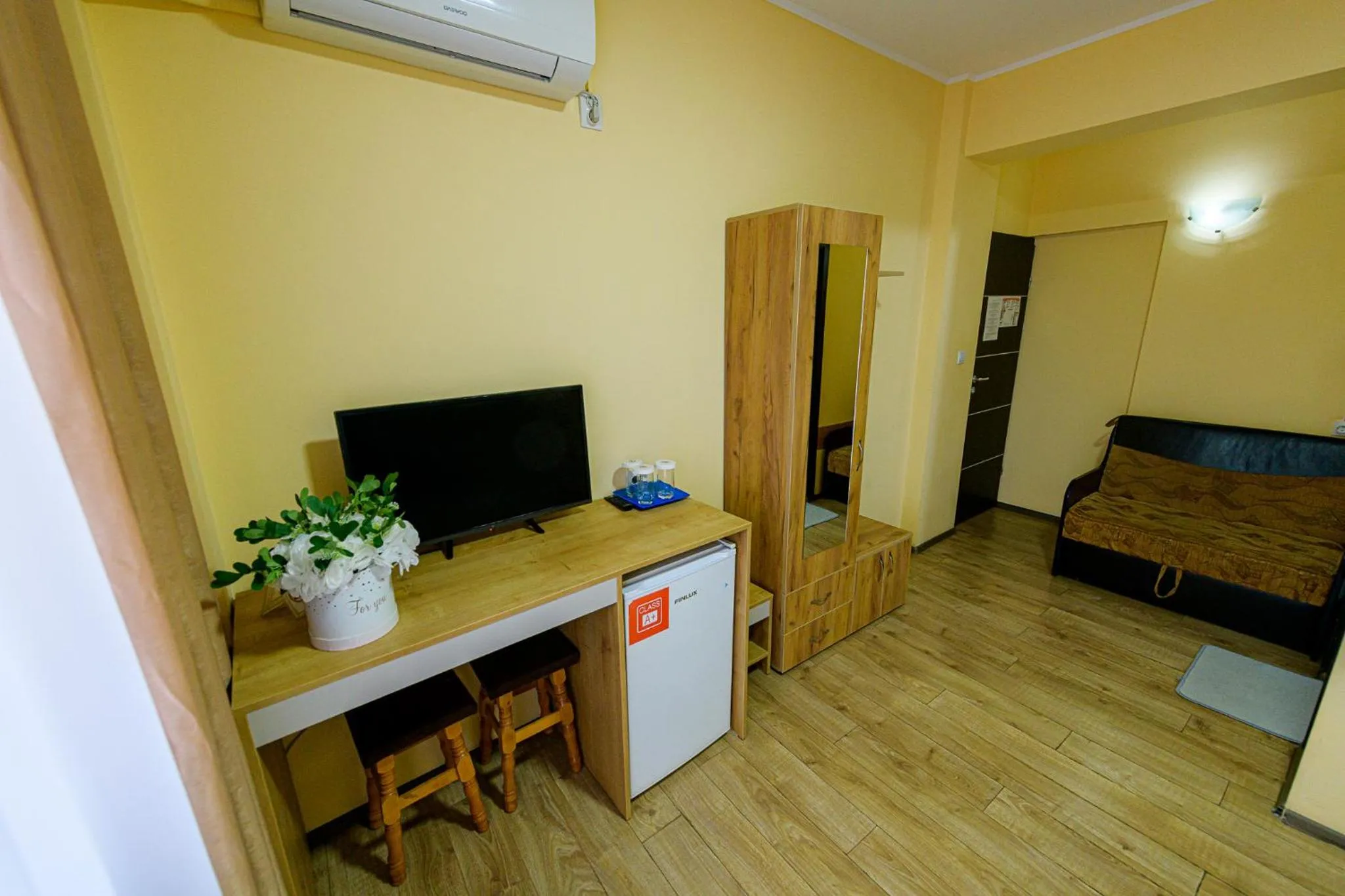 Bed in Pensiunea Domneasca