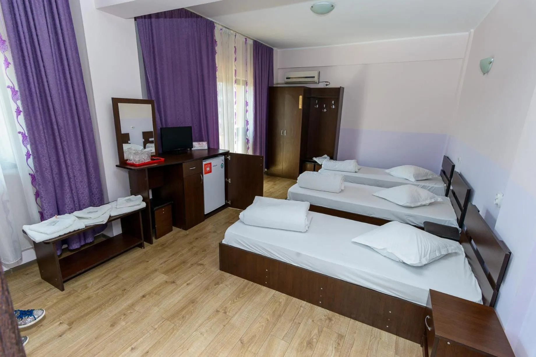TV and multimedia, Bed in Pensiunea Domneasca