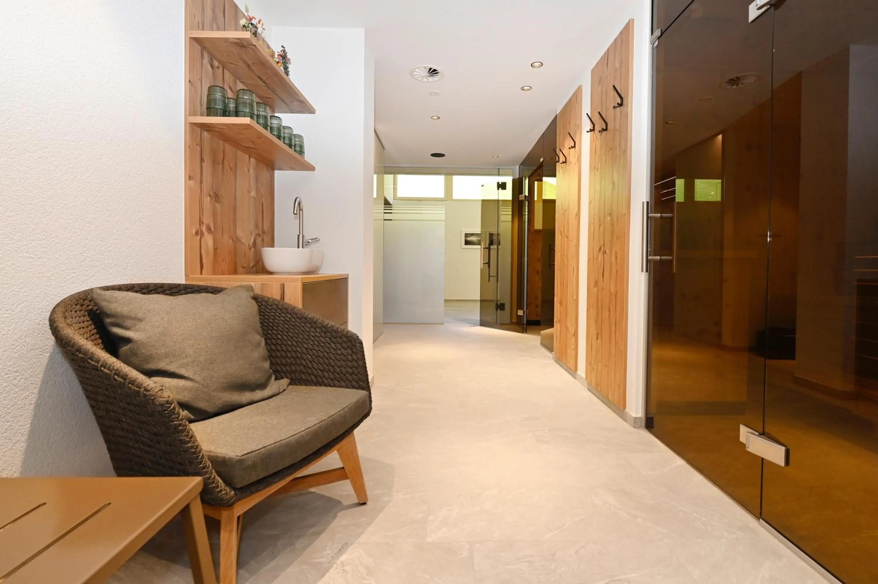 Sauna in Gasthaus & Pension Alphorn