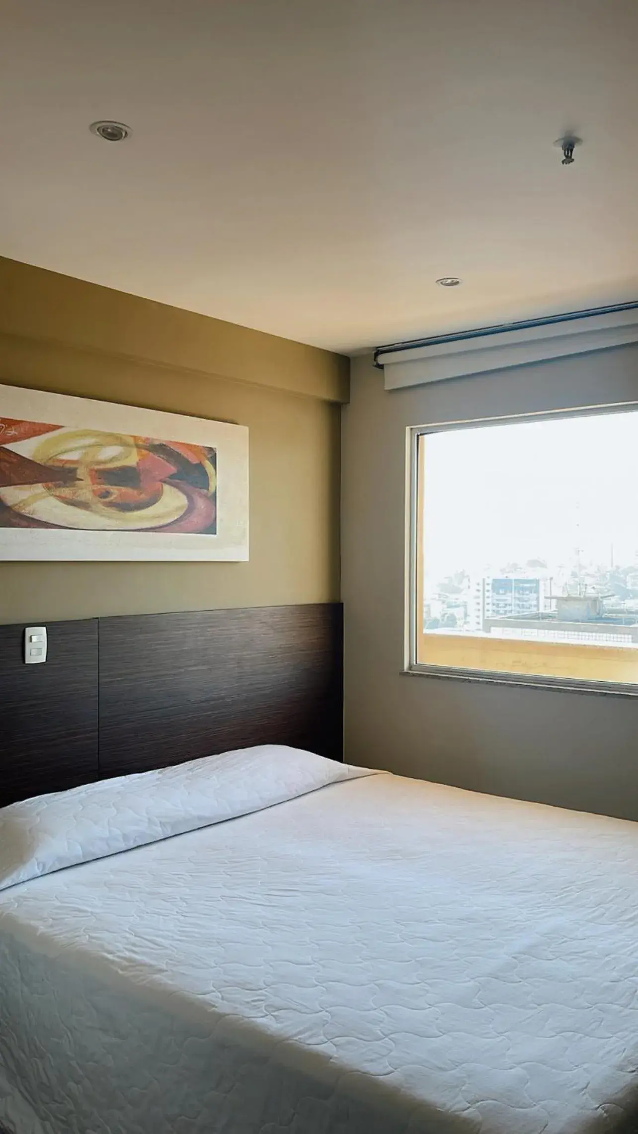 Bedroom, Bed in Mont Blanc Apart Hotel - Duque de Caxias Bedroom, Bed in Mont Blanc Apart Hotel - Duque de Caxias