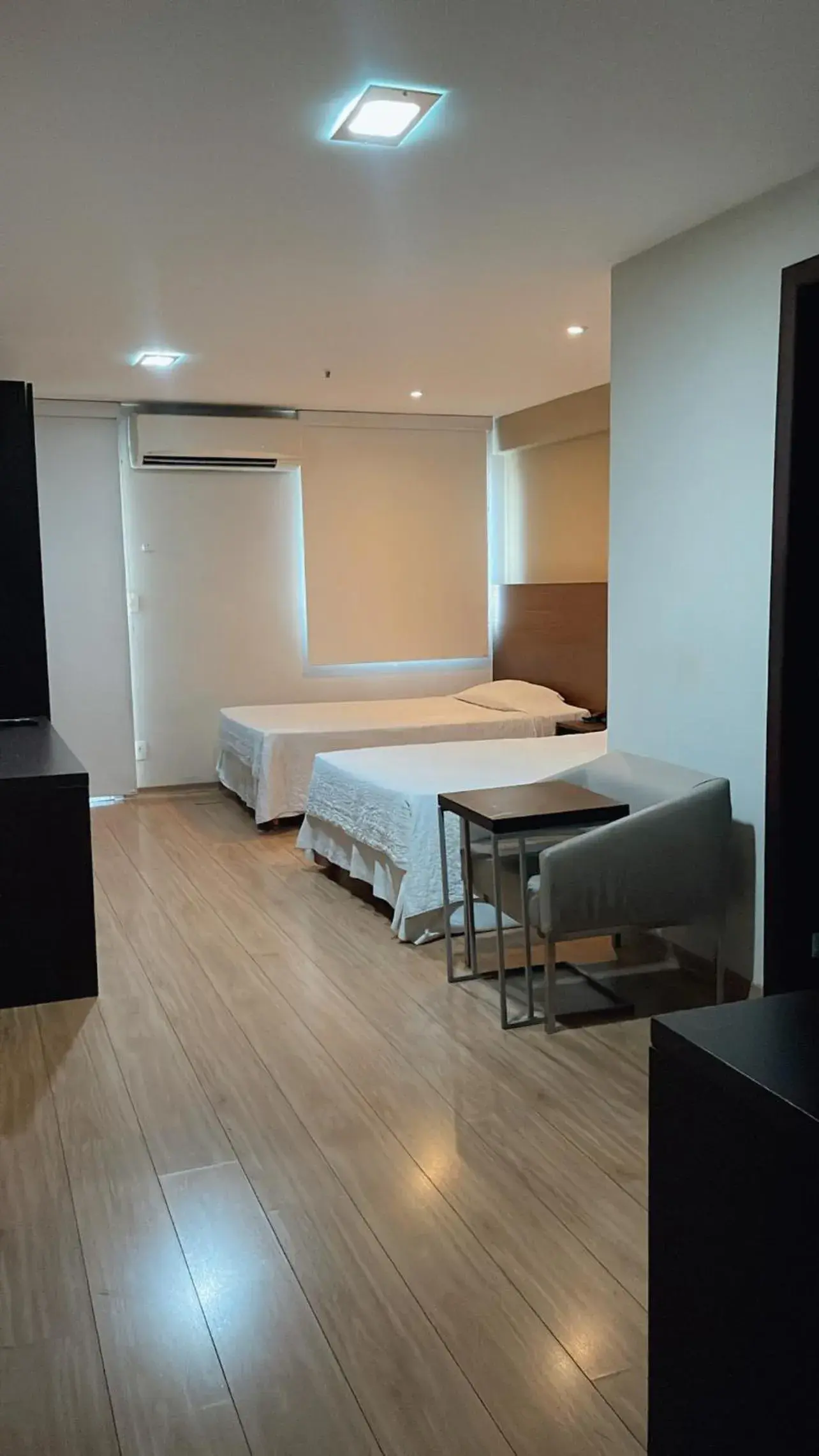 Bedroom, Bed in Mont Blanc Apart Hotel - Duque de Caxias Bedroom, Bed in Mont Blanc Apart Hotel - Duque de Caxias