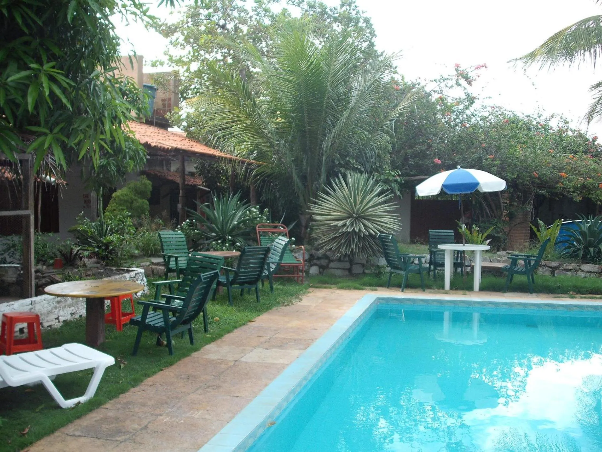 Swimming pool in Pousada Chalé Suiço