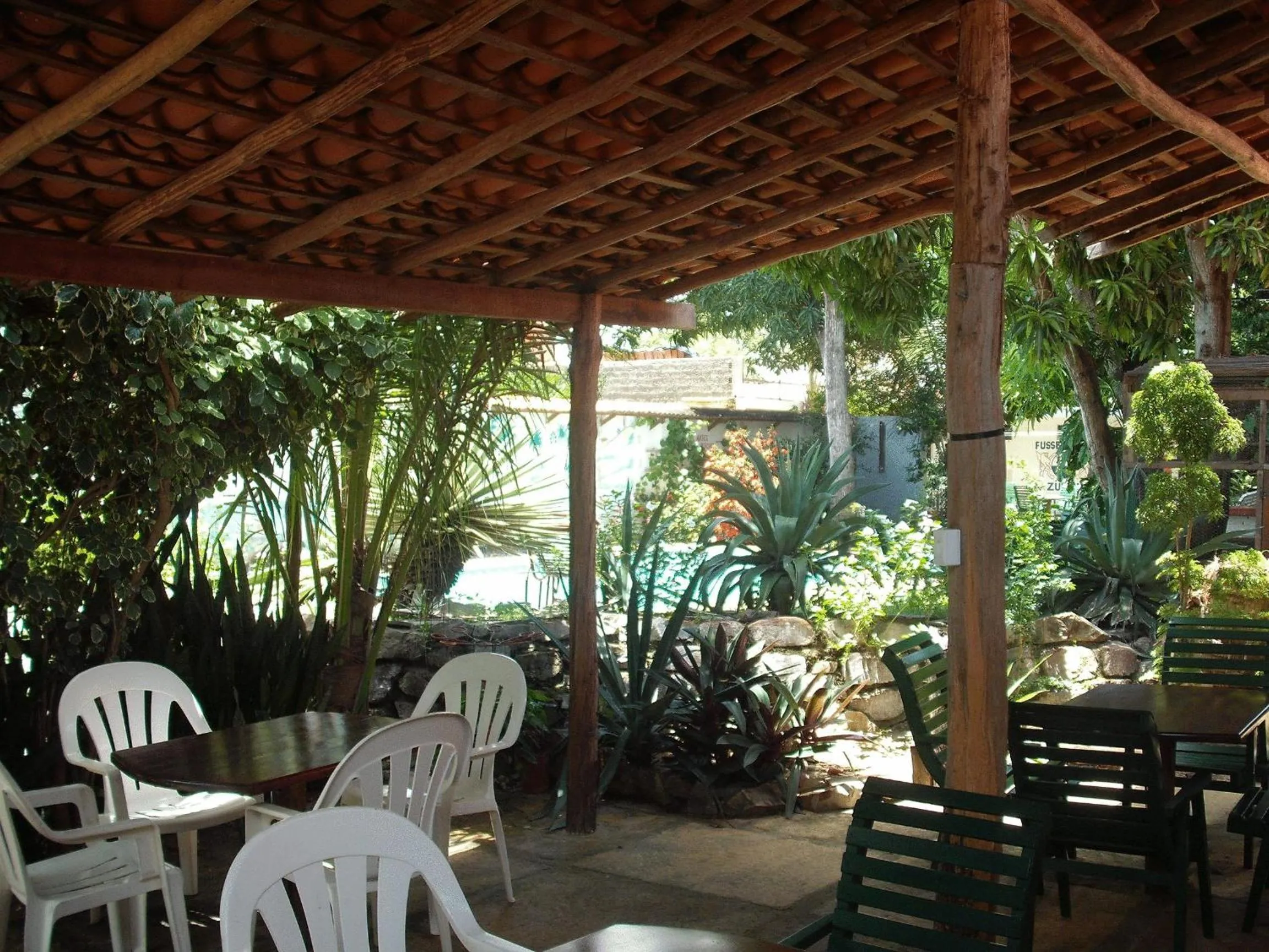 Garden in Pousada Chalé Suiço