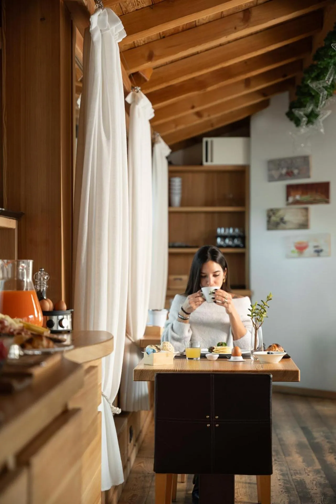 Breakfast in Alpen Hotel Chalet