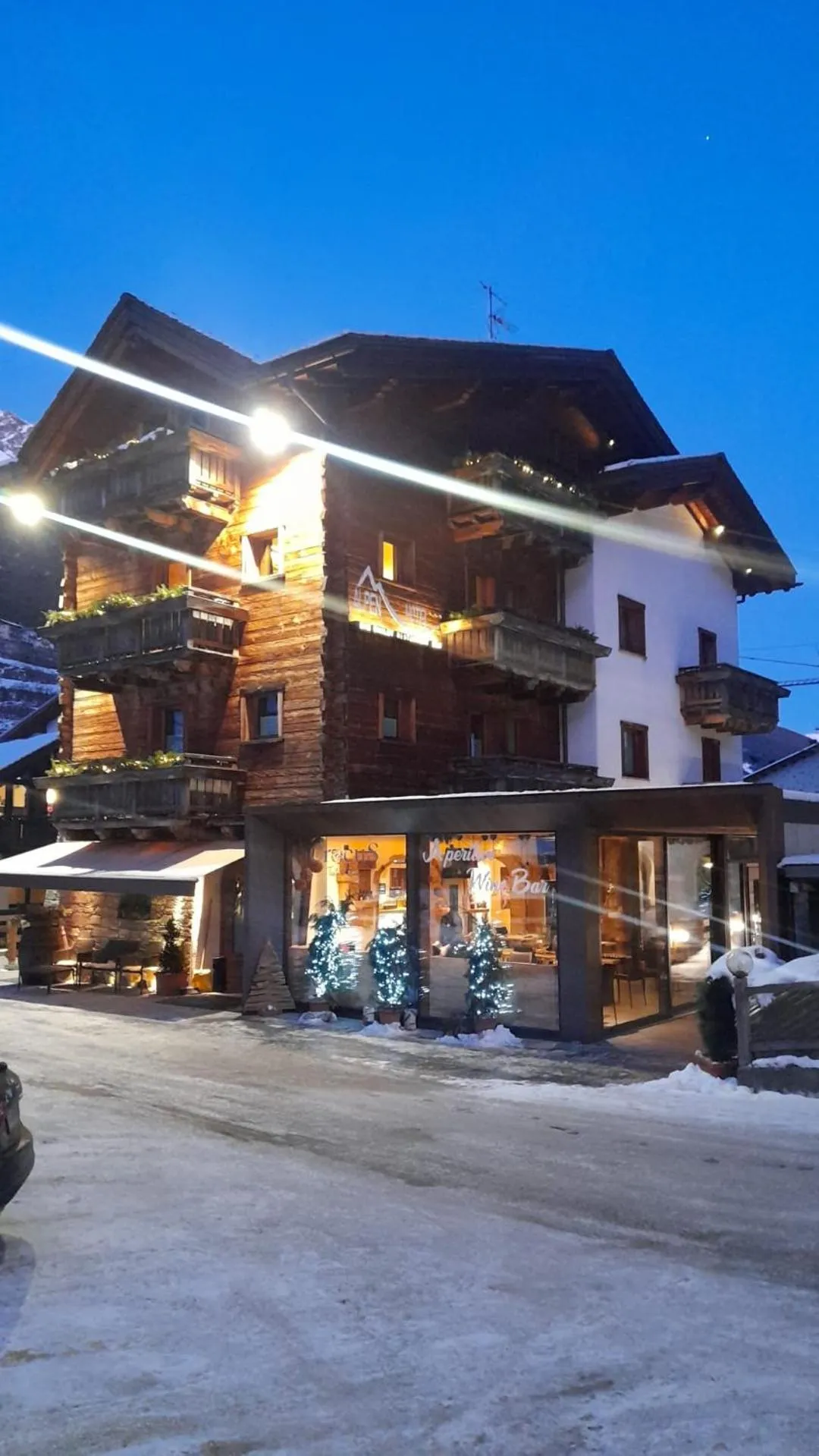 Property building in Alpen Hotel Chalet