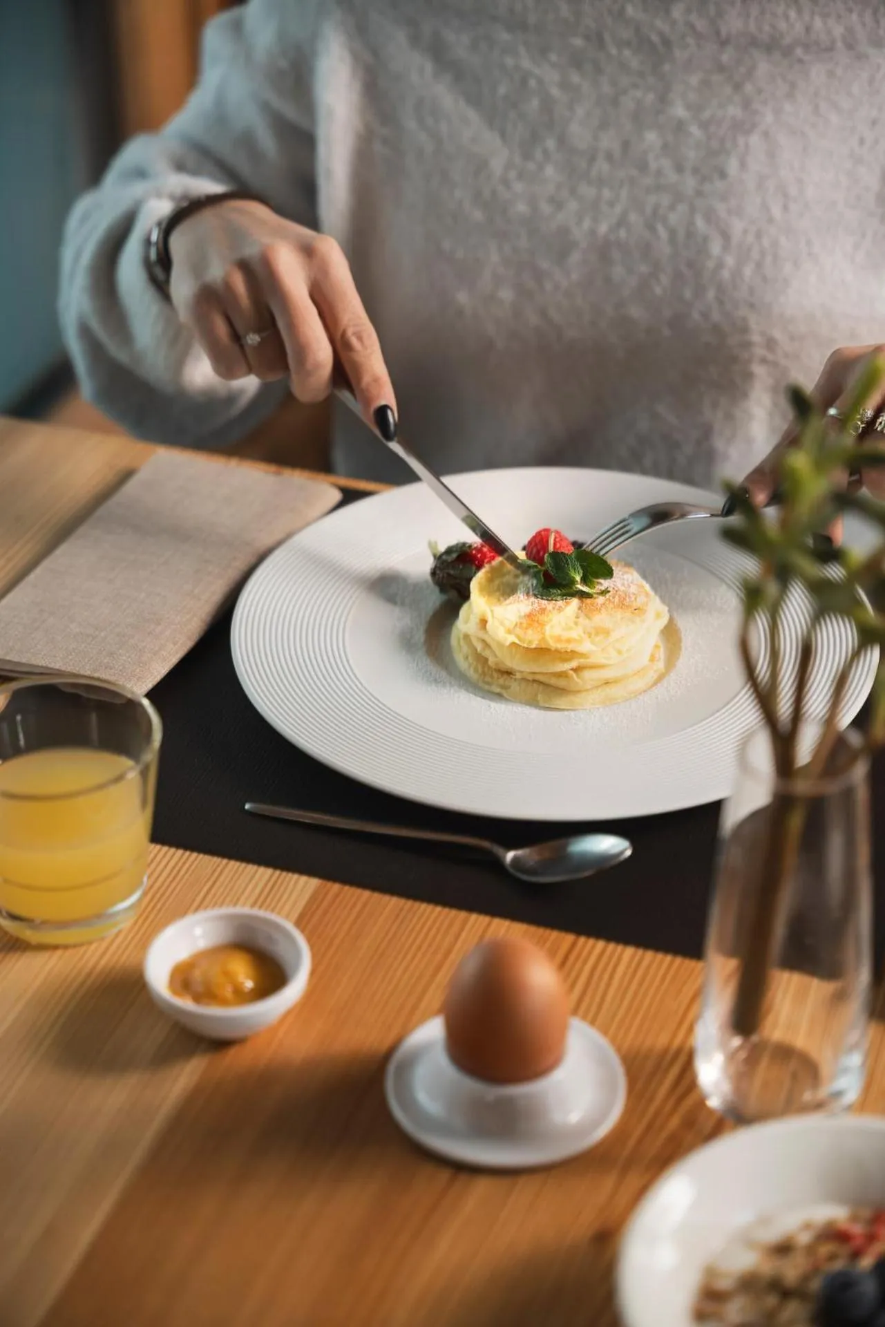 Breakfast in Alpen Hotel Chalet