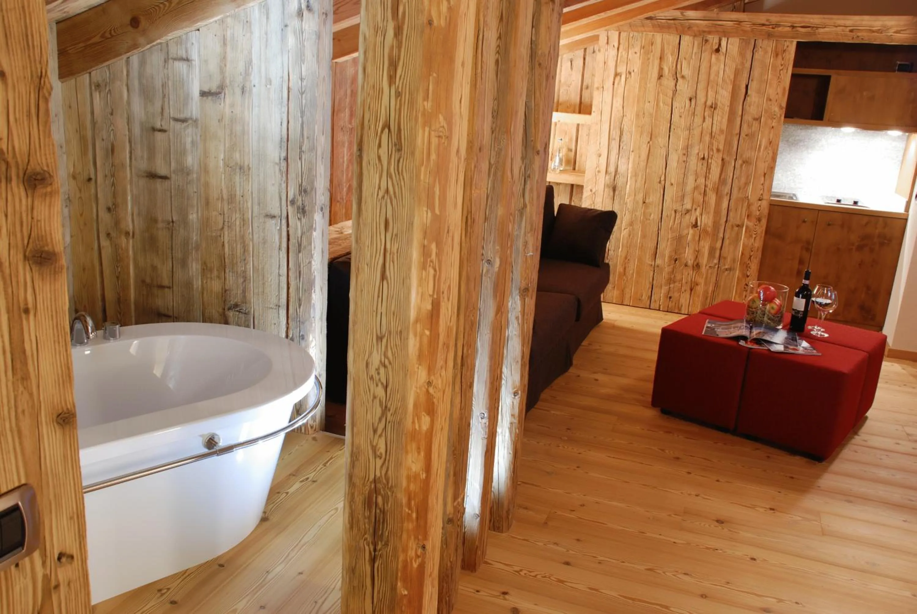 Seating area in Alpen Hotel Chalet