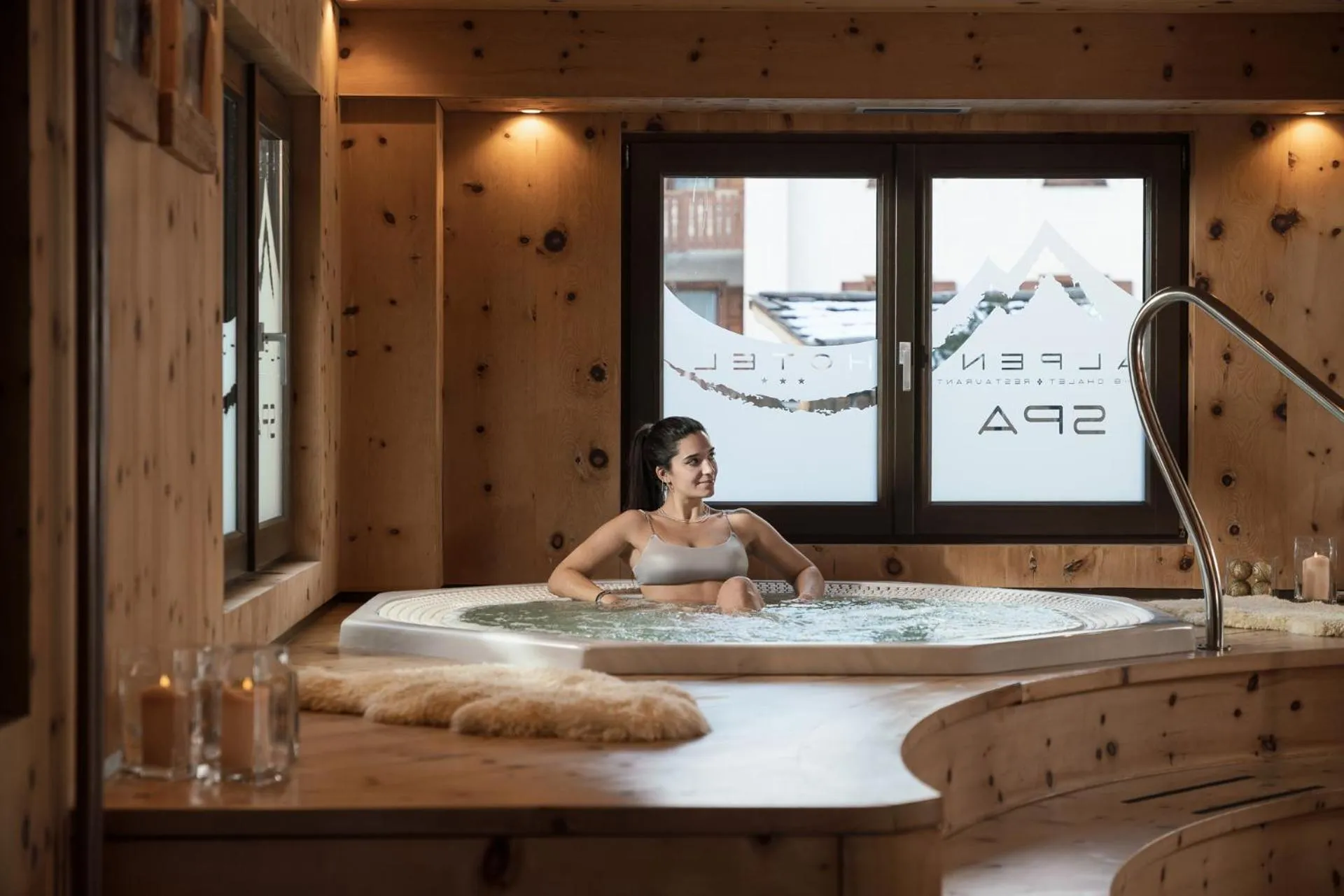 Spa and wellness centre/facilities in Alpen Hotel Chalet