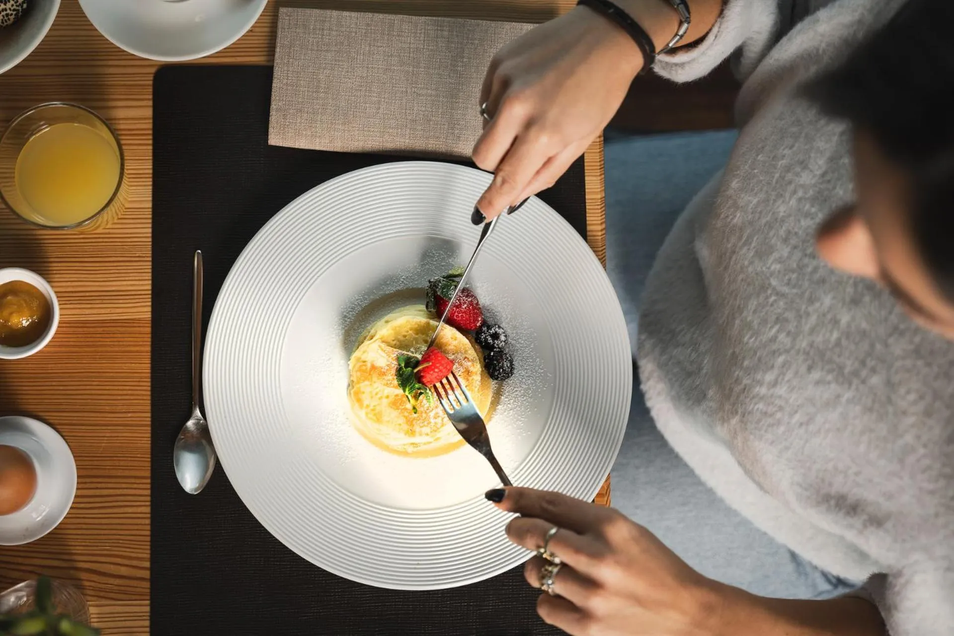 Breakfast in Alpen Hotel Chalet