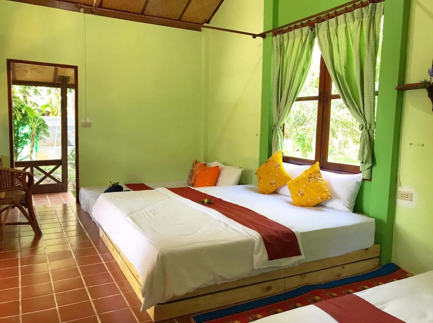 Bed in Ekman Garden Resort