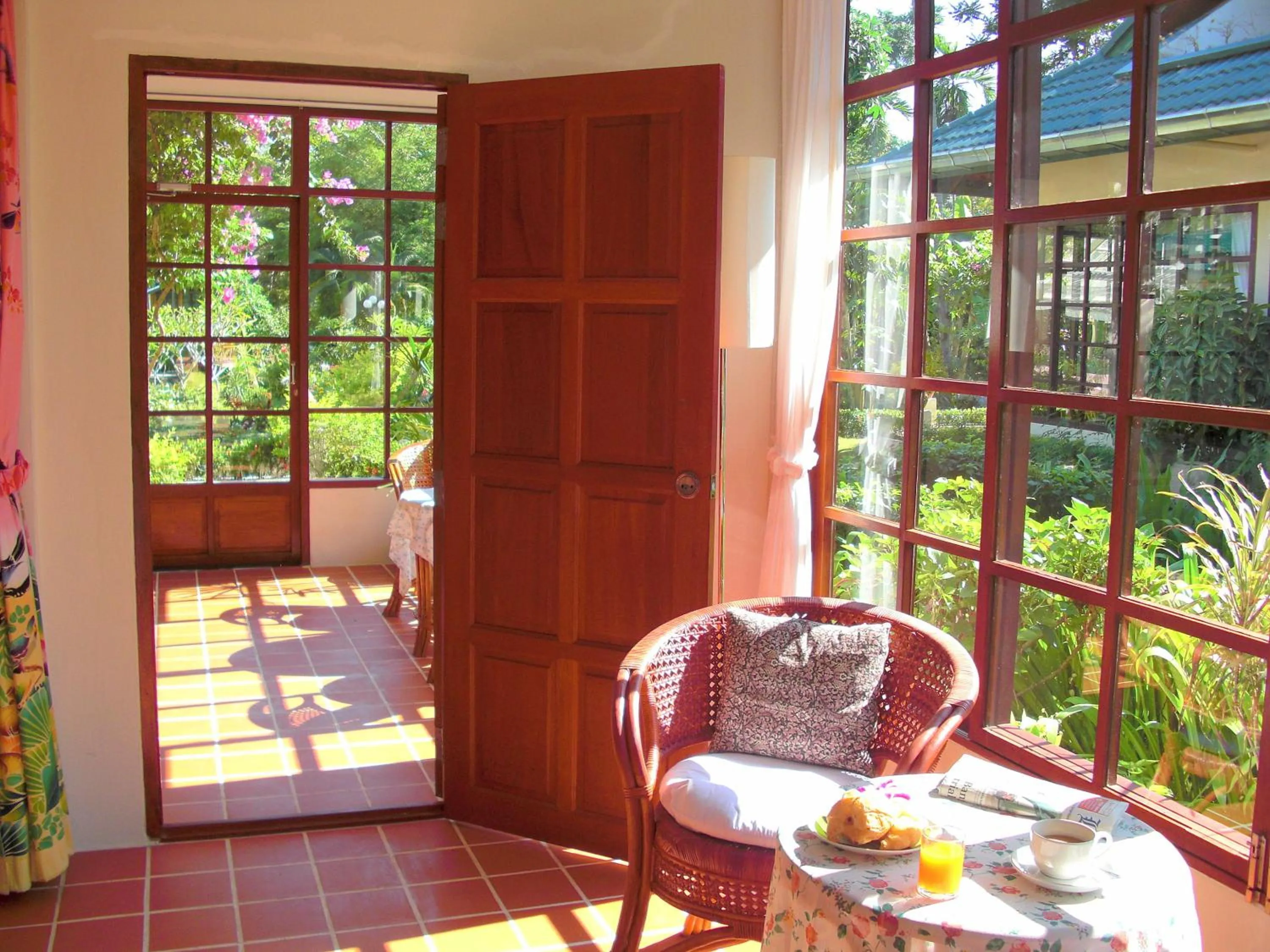 Decorative detail in Ekman Garden Resort