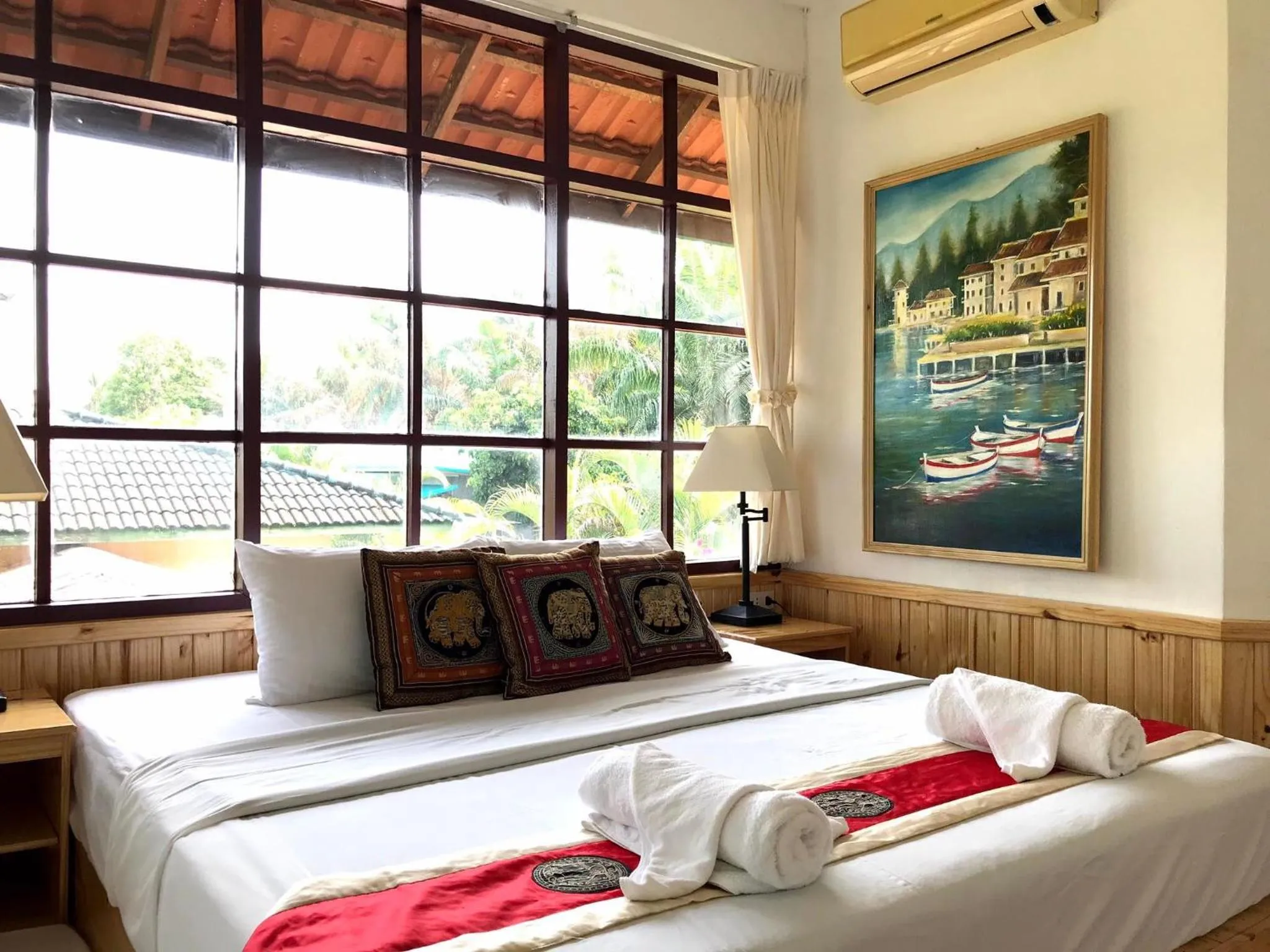 Bed in Ekman Garden Resort