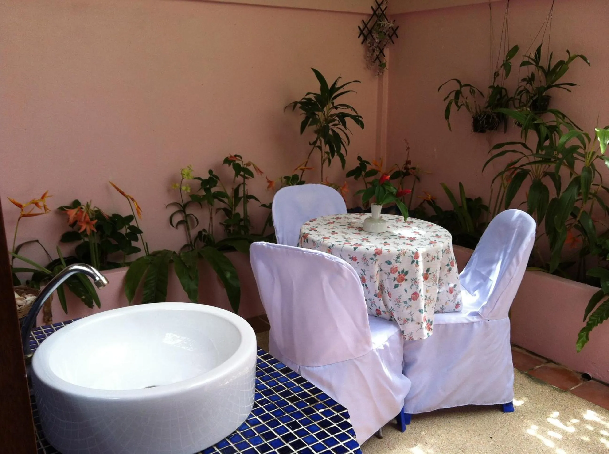 Patio in Ekman Garden Resort