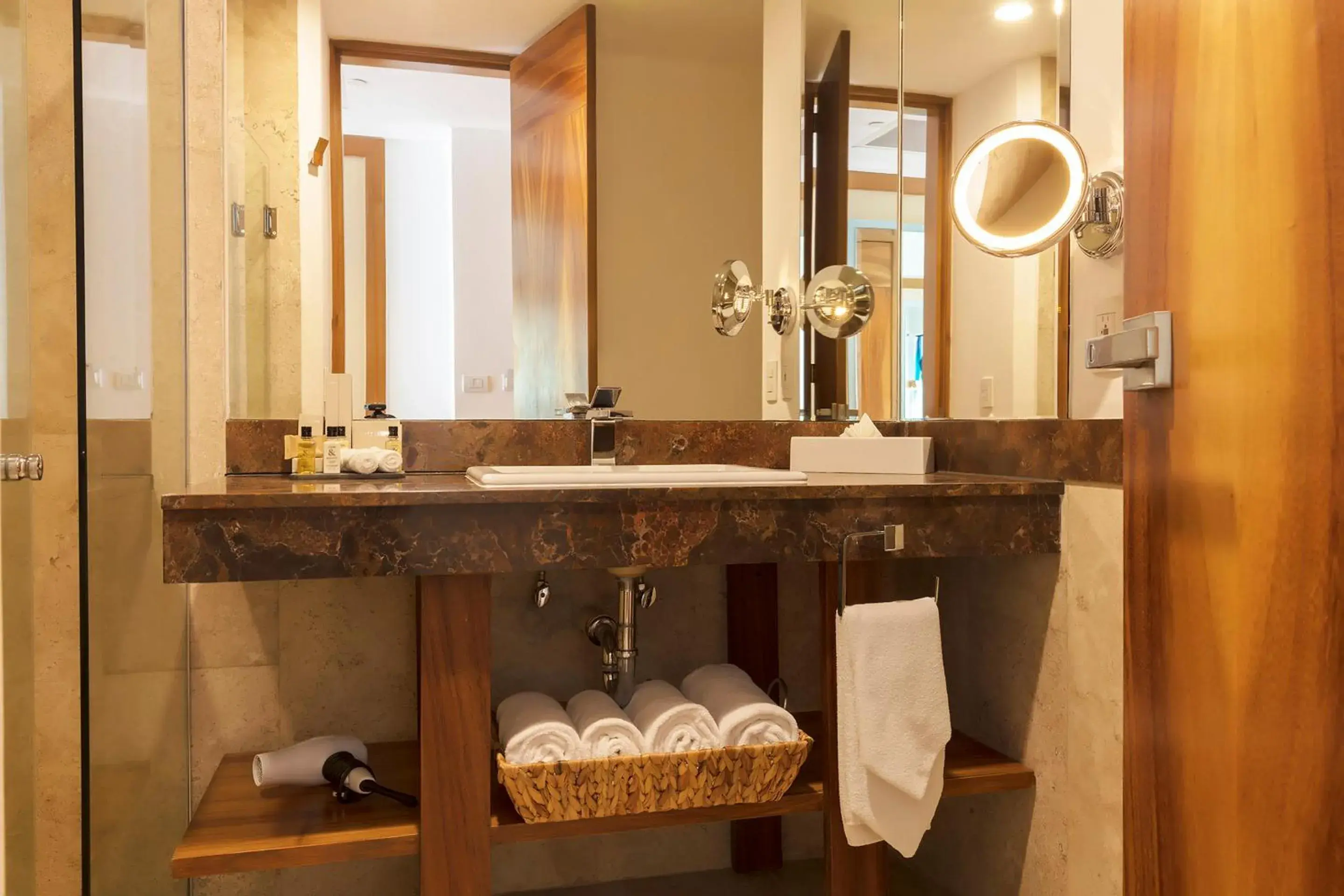 Bathroom in Krystal Grand Nuevo Vallarta Bathroom in Krystal Grand Nuevo Vallarta