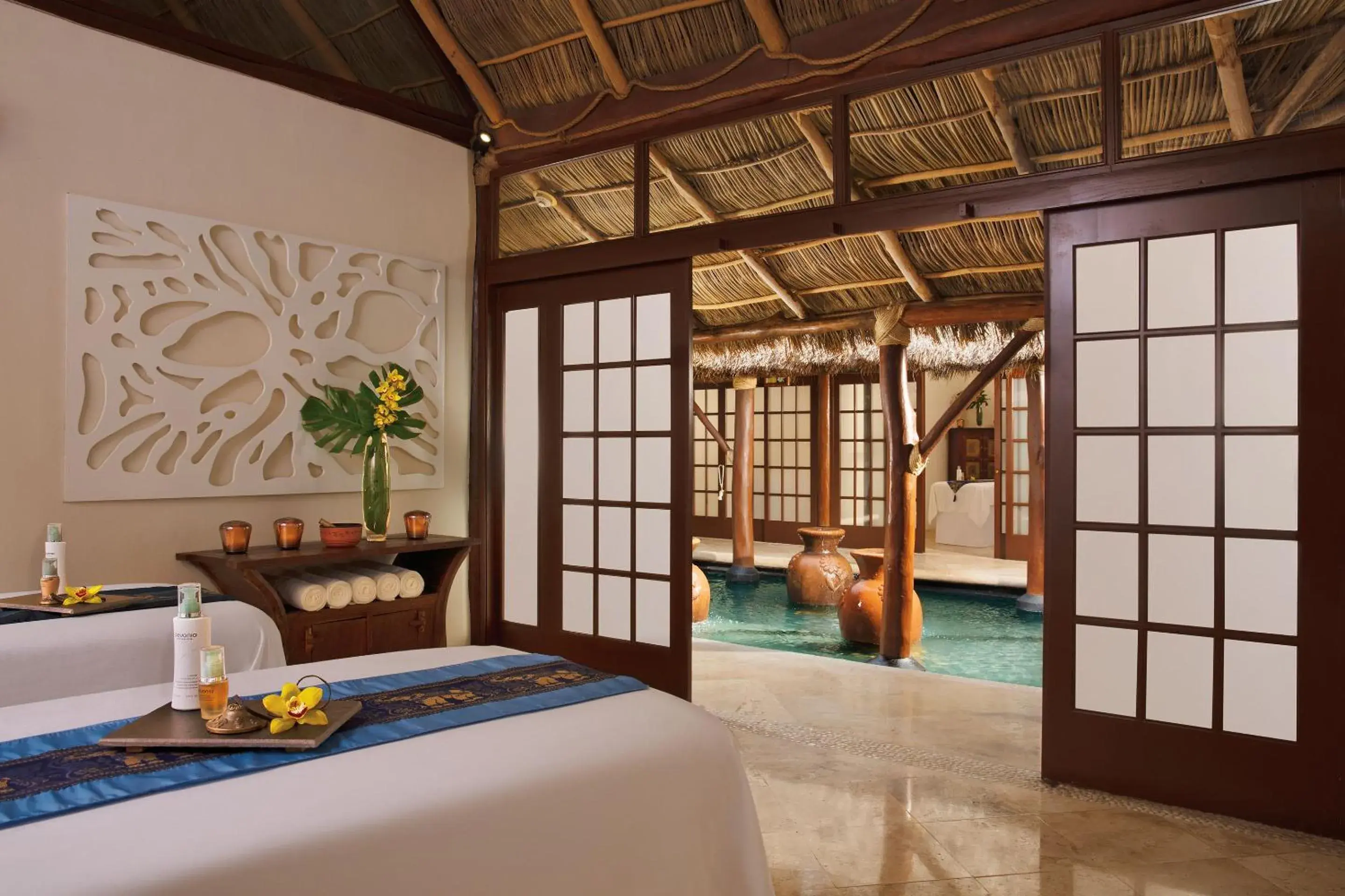 Massage, Bed in Krystal Grand Nuevo Vallarta Massage, Bed in Krystal Grand Nuevo Vallarta