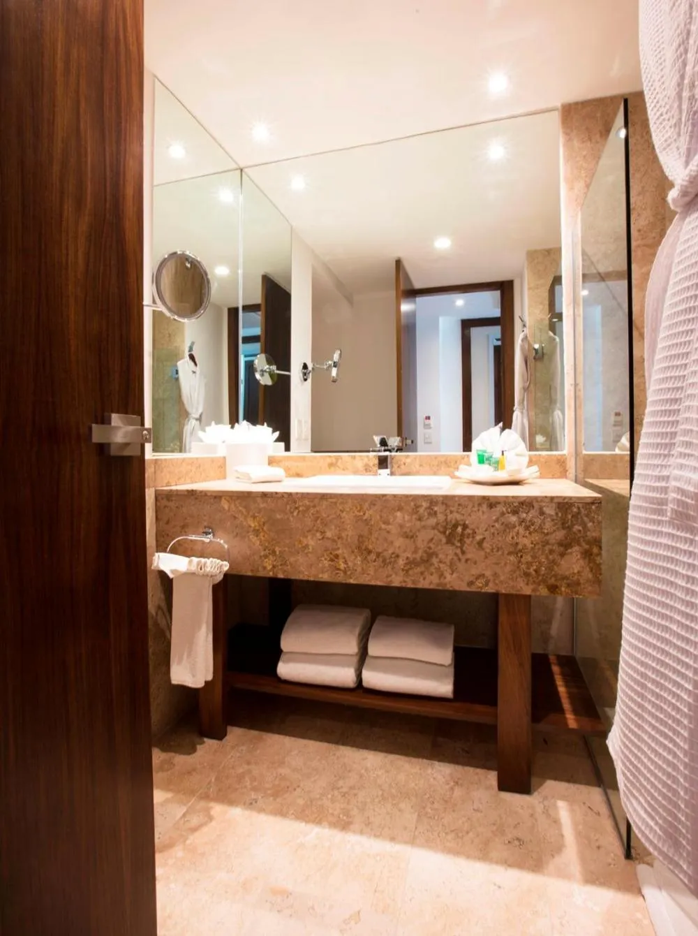 Shower in Krystal Grand Nuevo Vallarta