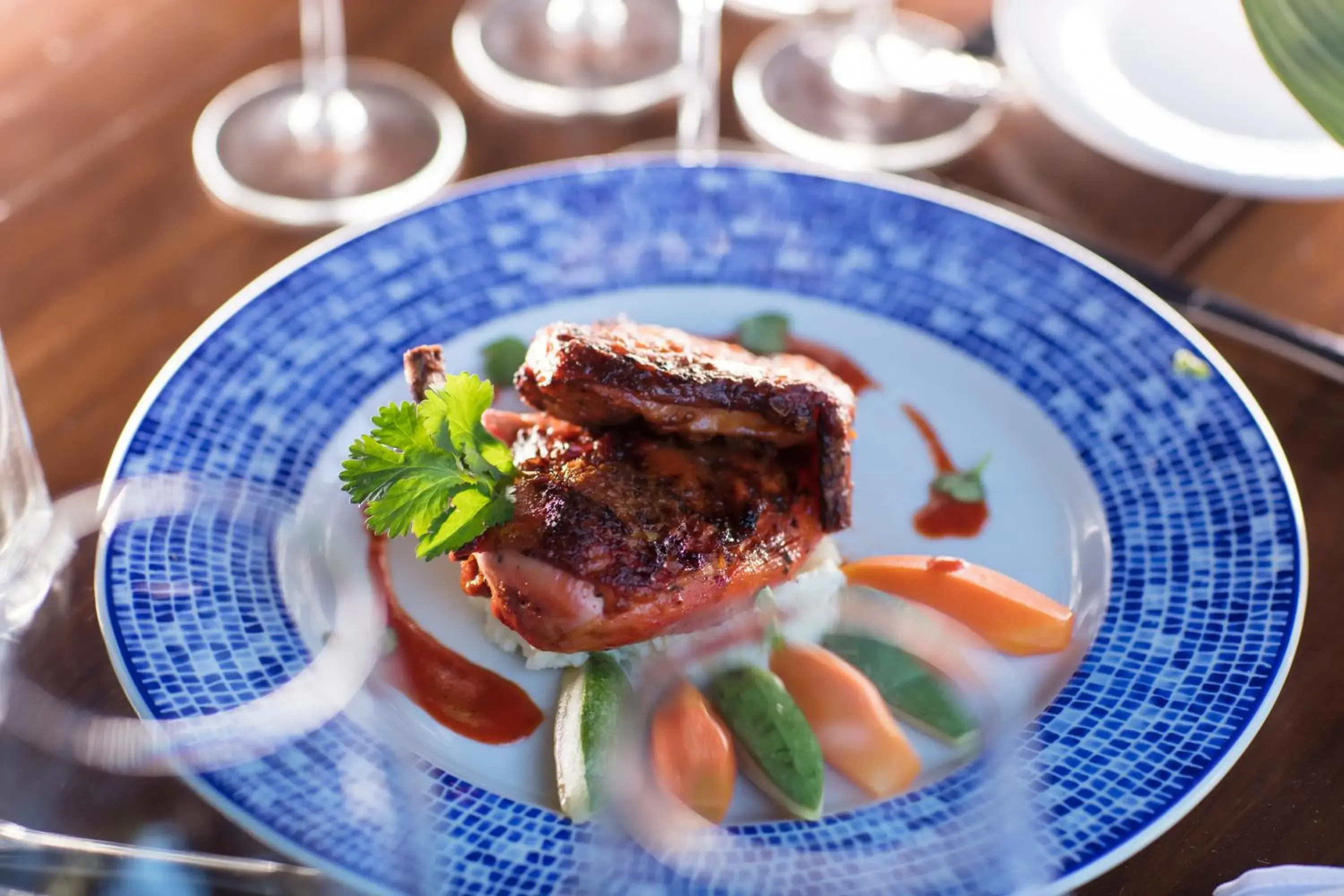 Food close-up in Krystal Grand Nuevo Vallarta Food close-up in Krystal Grand Nuevo Vallarta