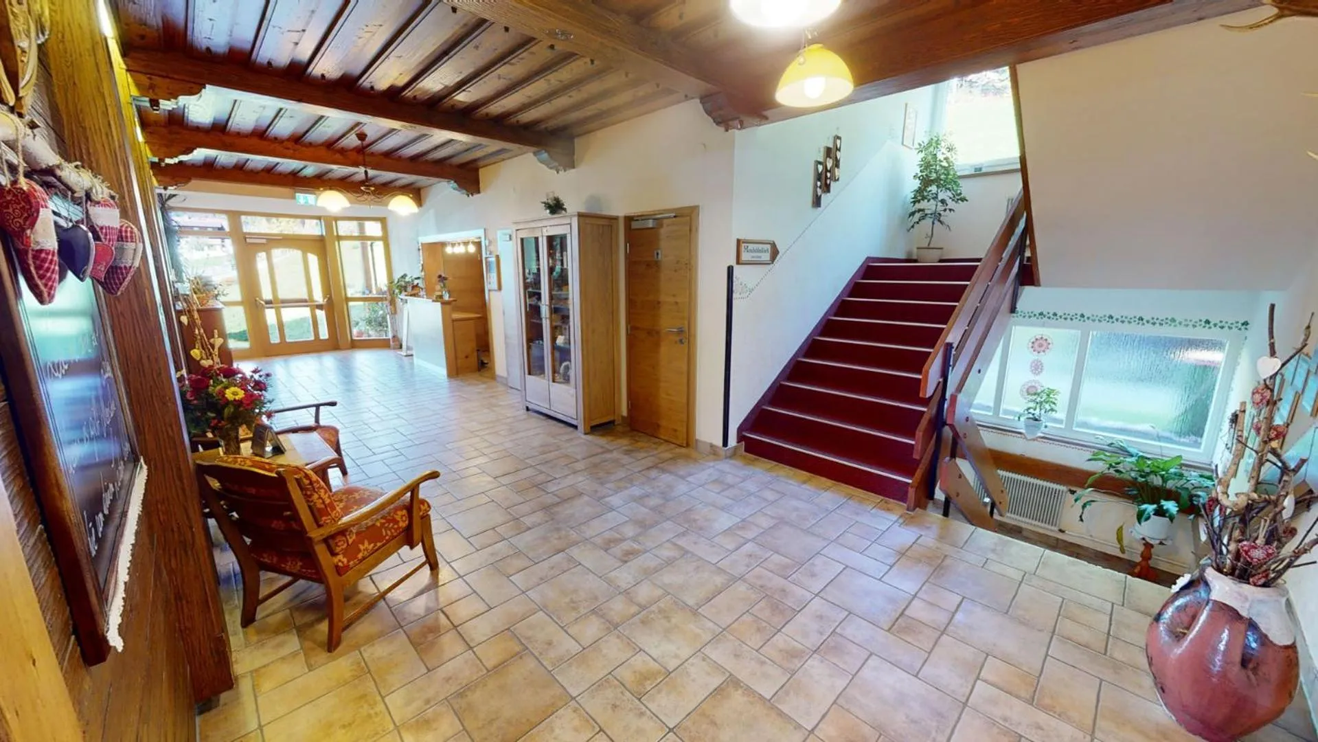 Lobby or reception in Berghotel Presslauer