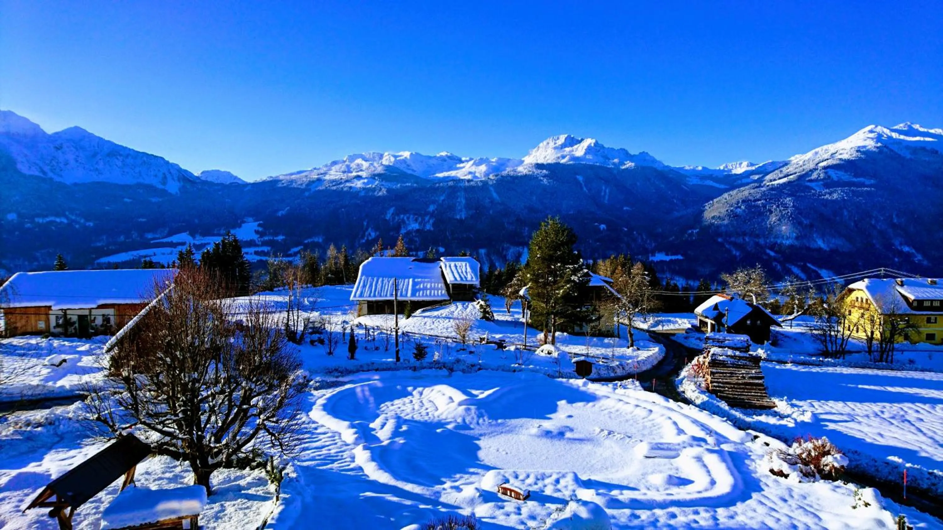 Natural landscape in Berghotel Presslauer