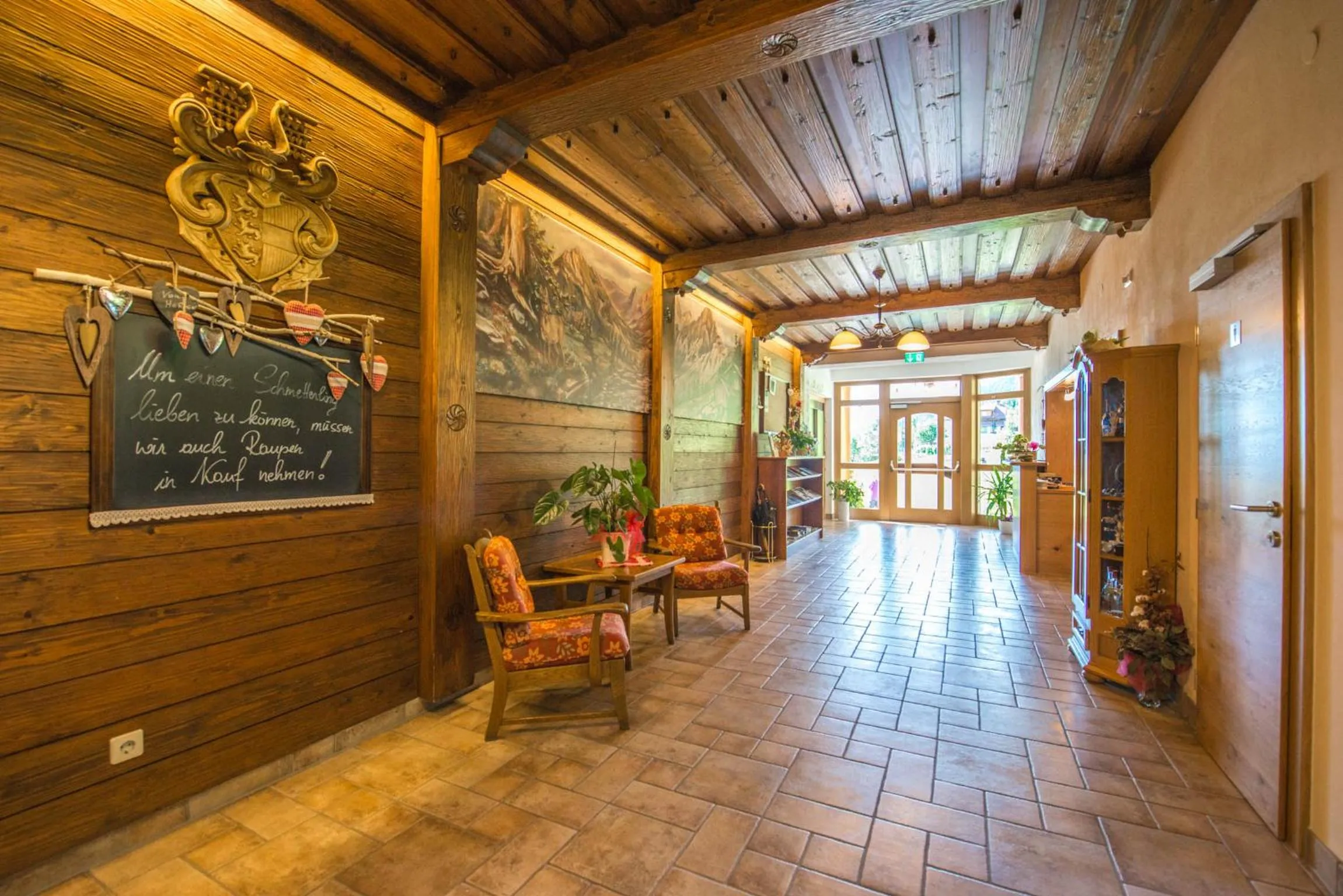 Lobby or reception in Berghotel Presslauer