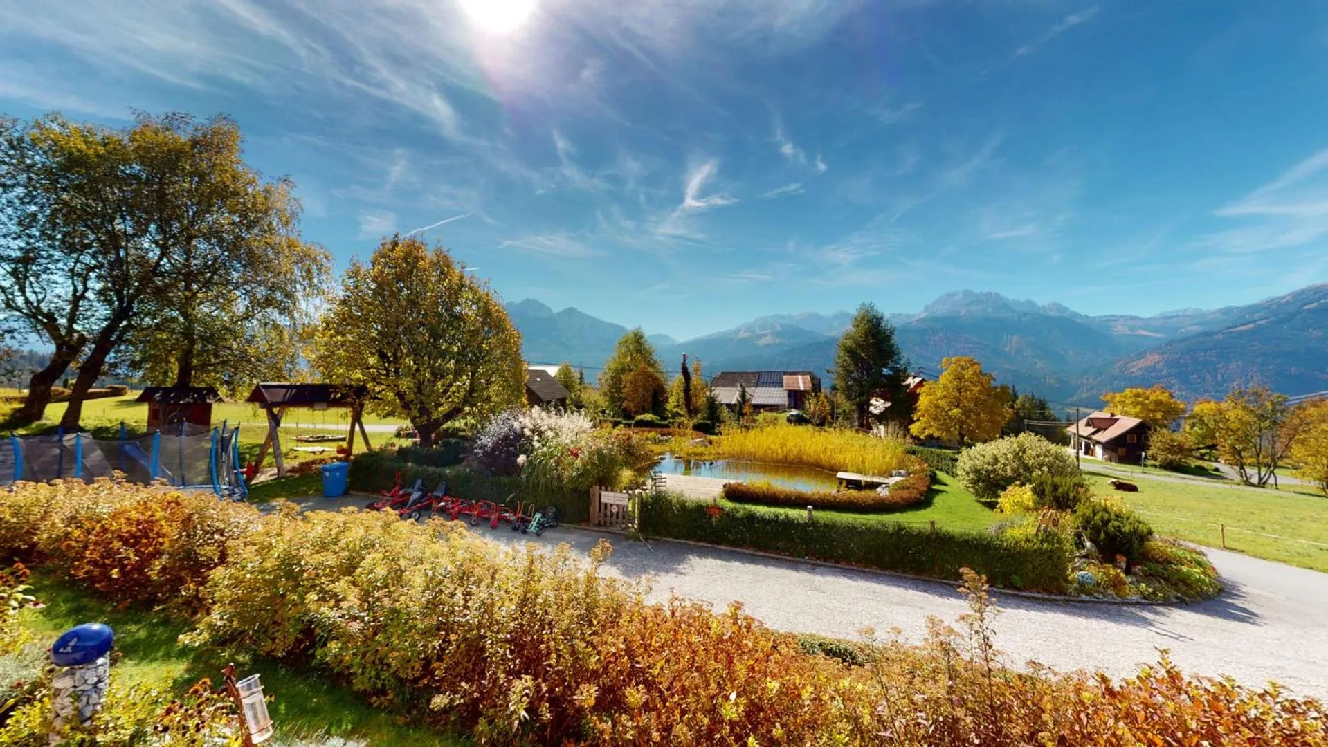 Children play ground in Berghotel Presslauer