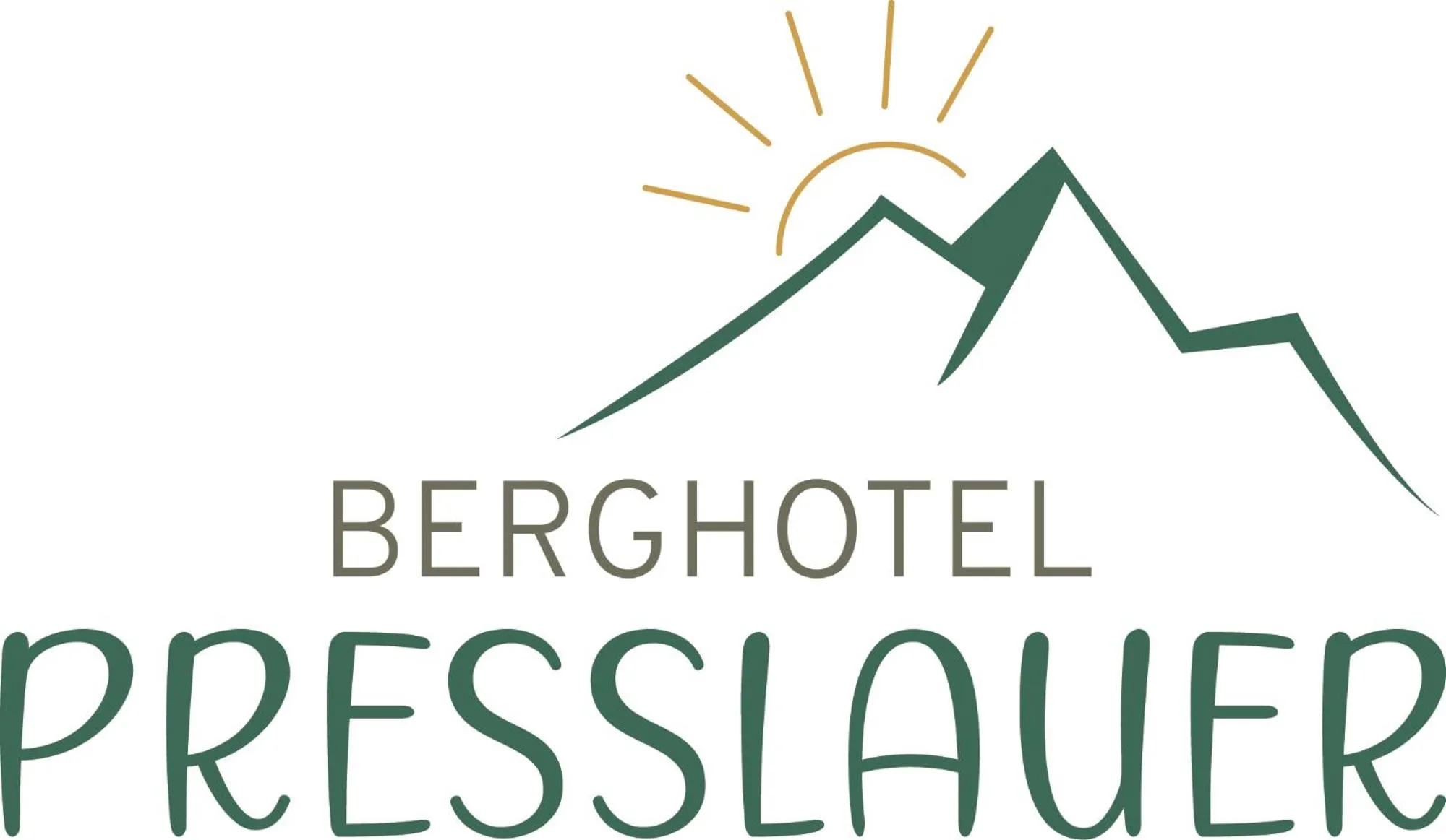 Property logo or sign in Berghotel Presslauer