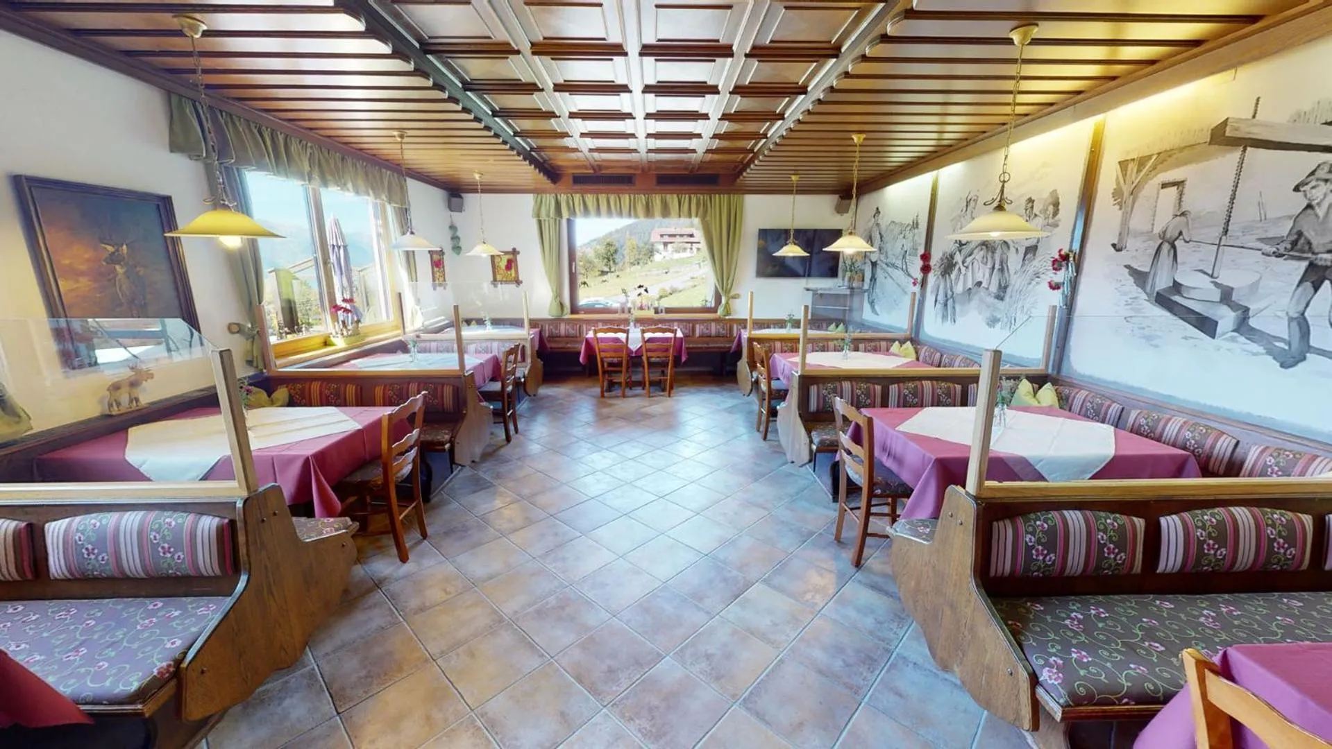 Restaurant/places to eat in Berghotel Presslauer