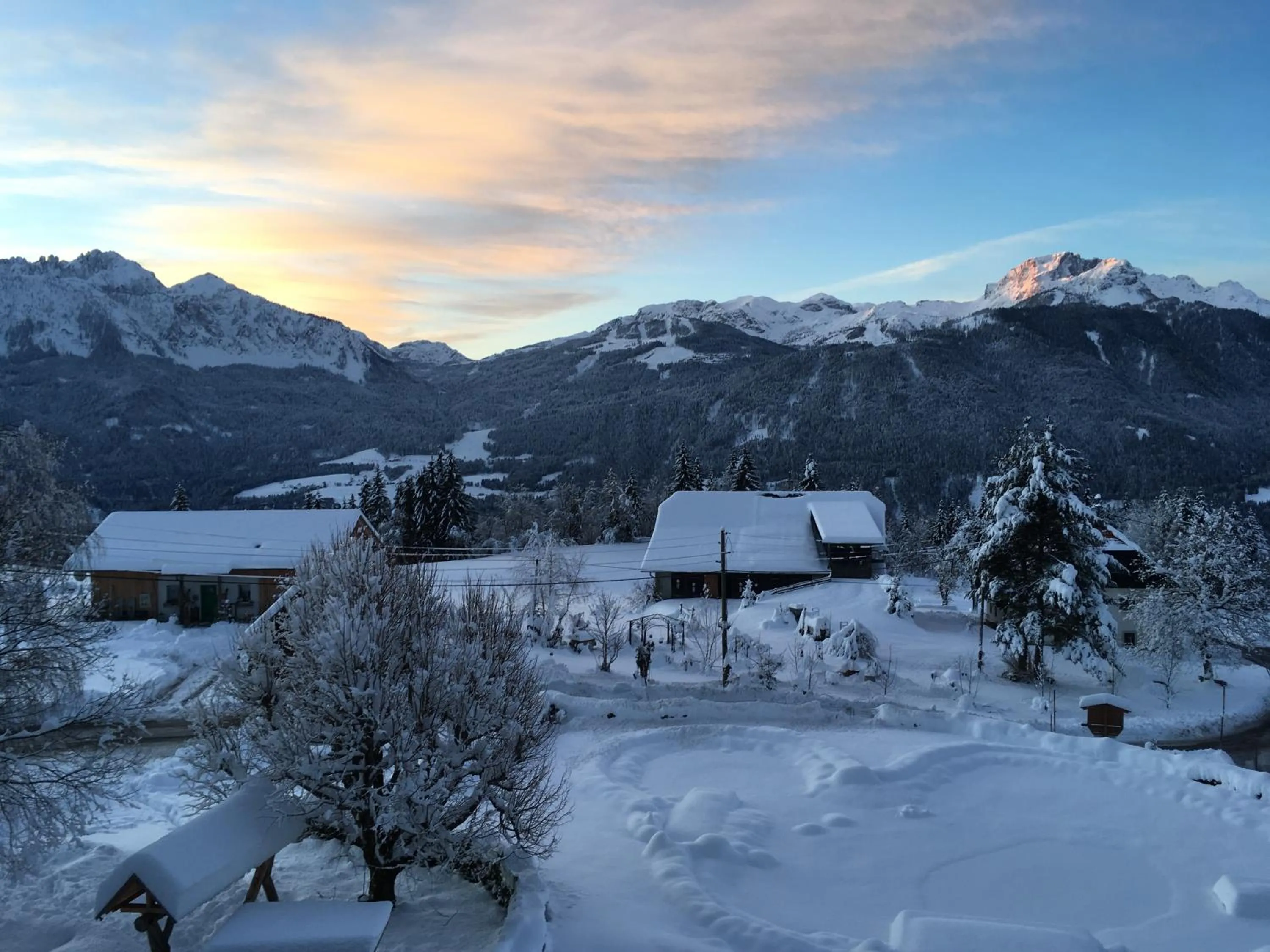 Natural landscape in Berghotel Presslauer