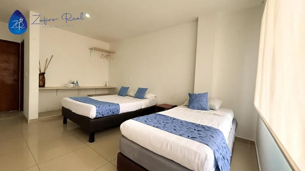 Bed in Hotel Boutique Zafiro Real