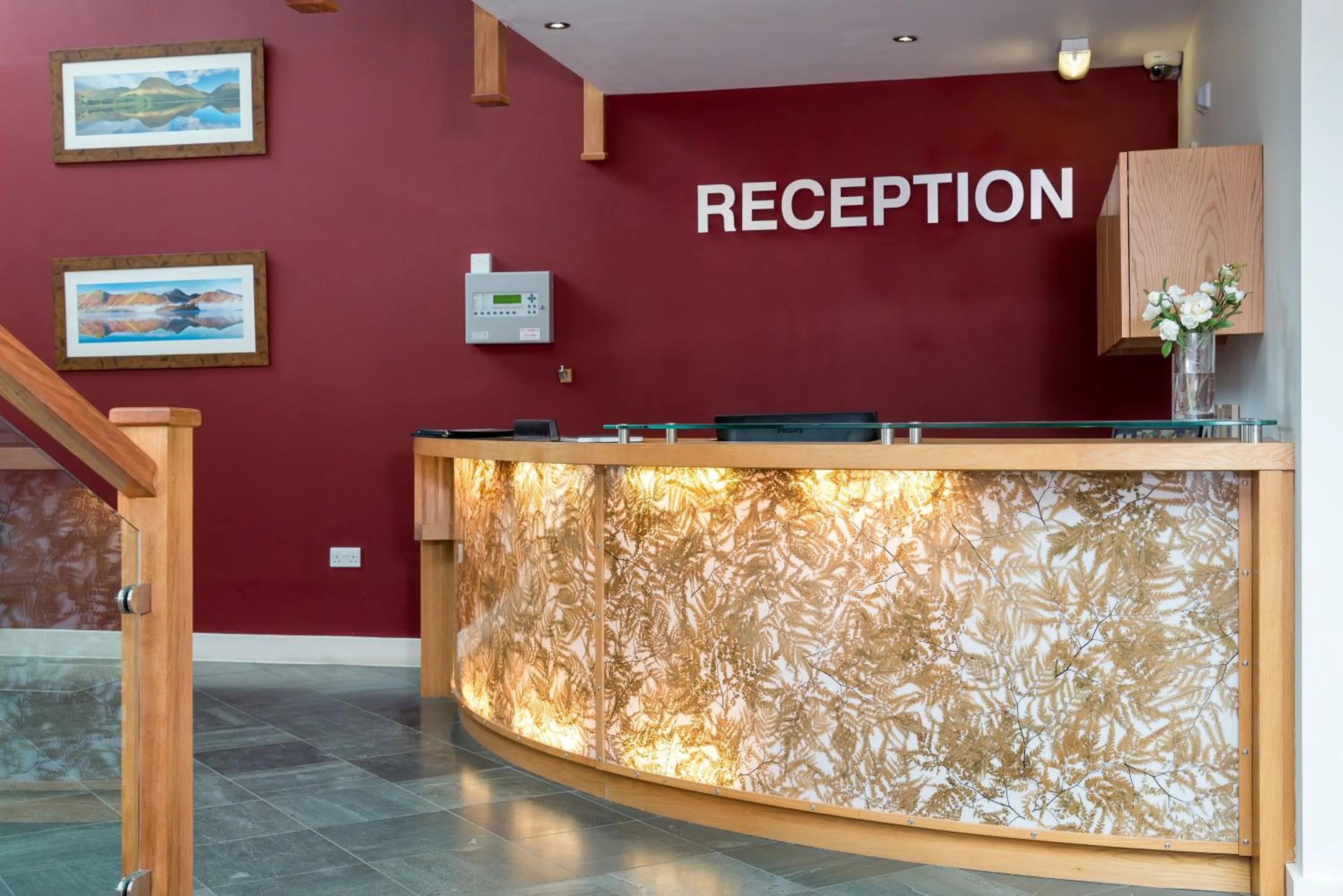 Lobby or reception in The Lodge In The Vale