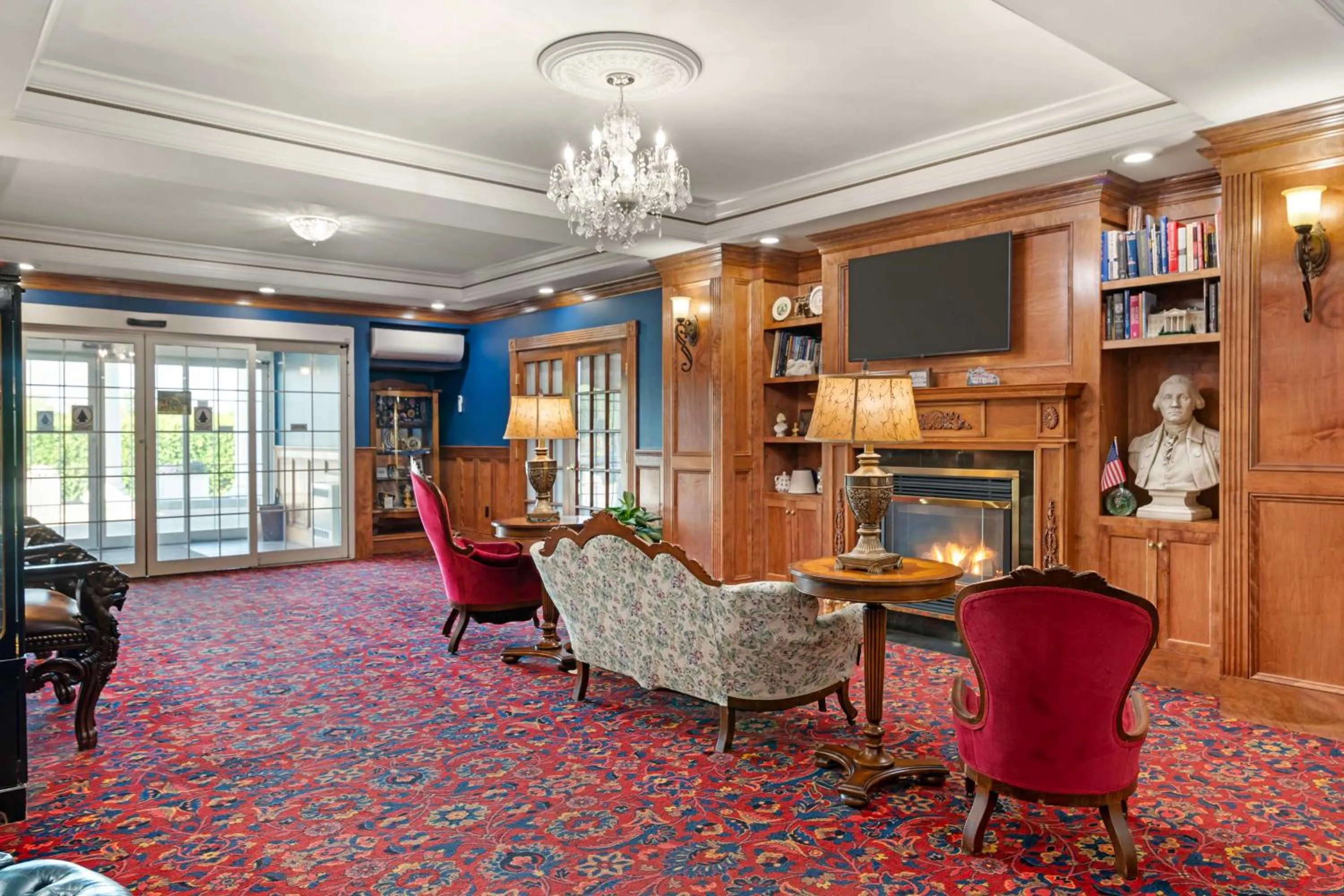 Lobby or reception in Best Western White House Inn